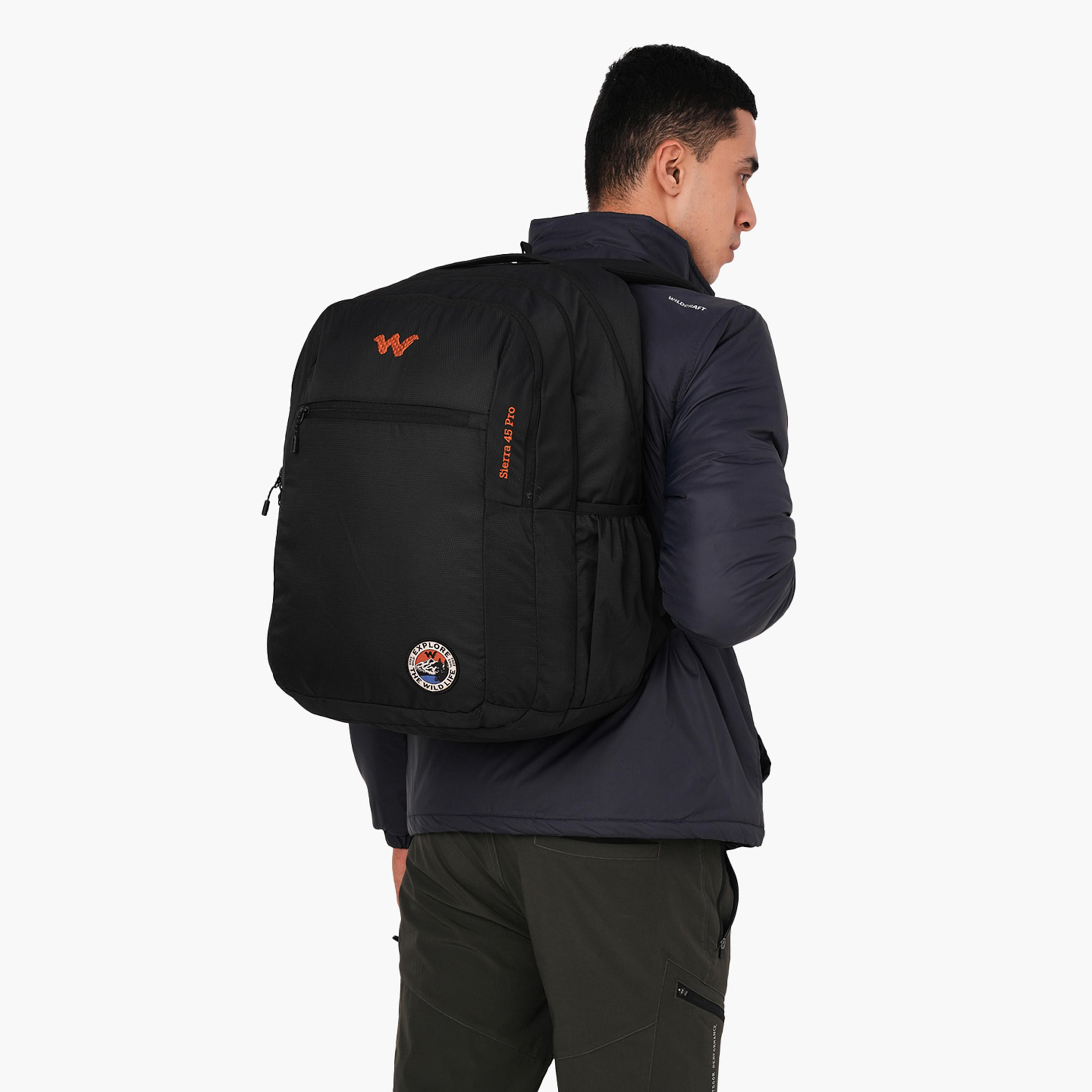 Wildcraft Solid School Backpack with Adjustable Shoulder Straps - 25x33x48 cms-school-bagsandbackpacks-backpacks-image-3