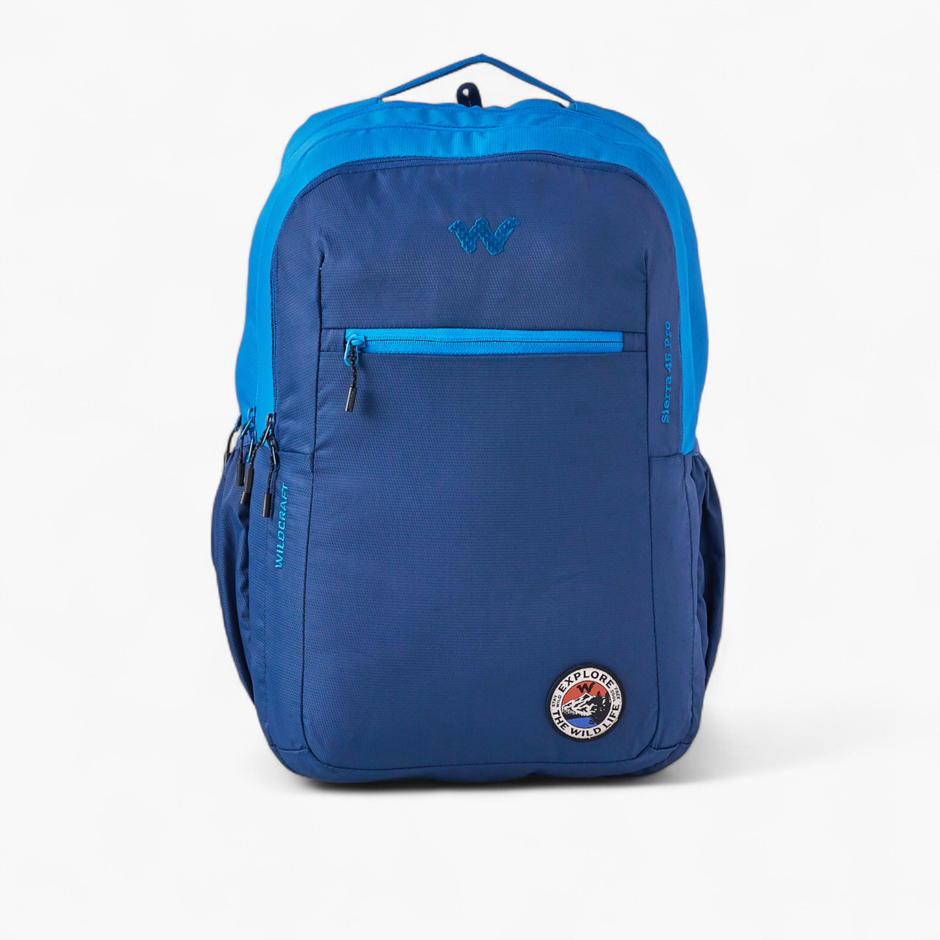 Wildcraft Solid School Backpack with Adjustable Shoulder Straps - 25x33x48 cms-school-bagsandbackpacks-backpacks-image-1