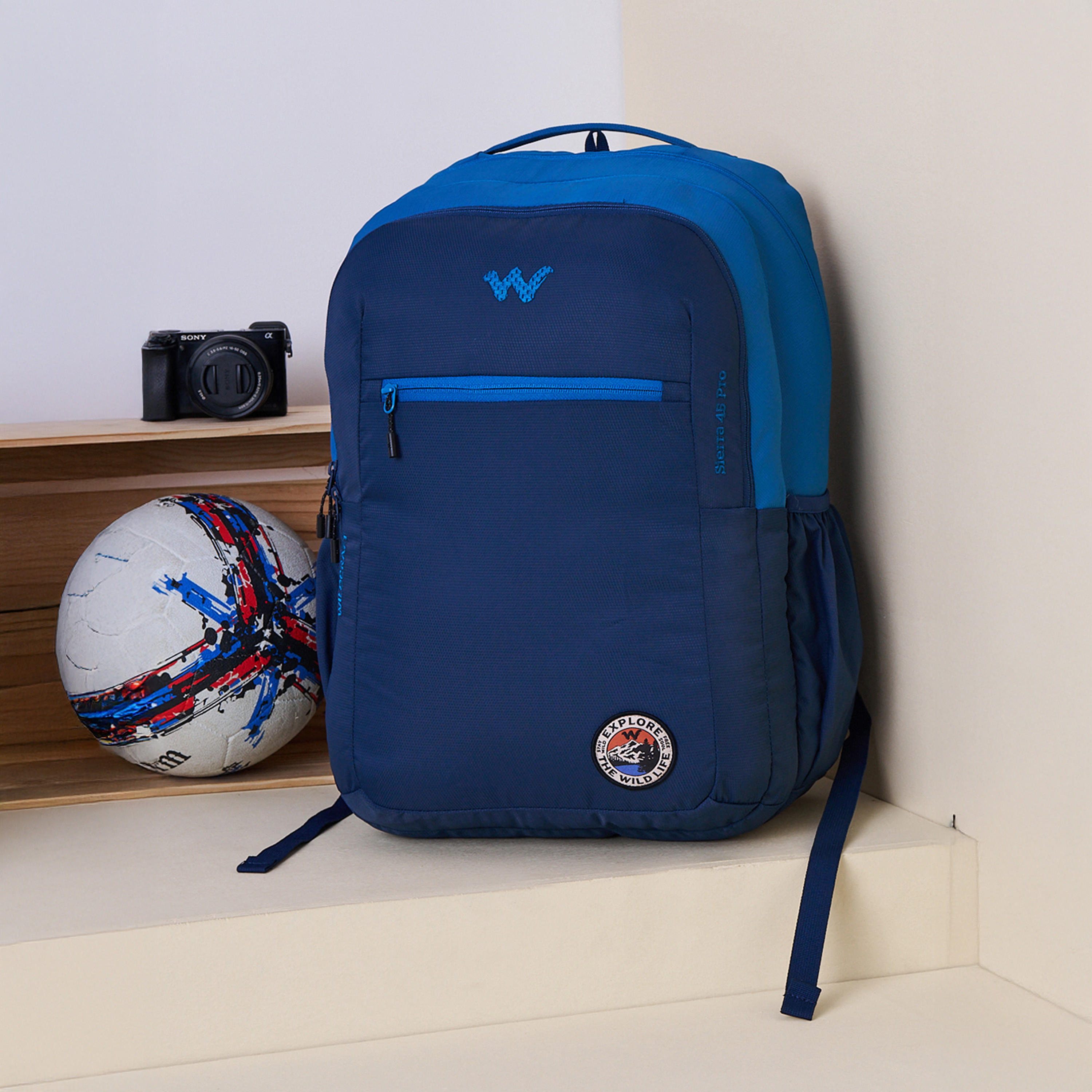 Wildcraft Solid School Backpack with Adjustable Shoulder Straps - 25x33x48 cms-school-bagsandbackpacks-backpacks-image-12