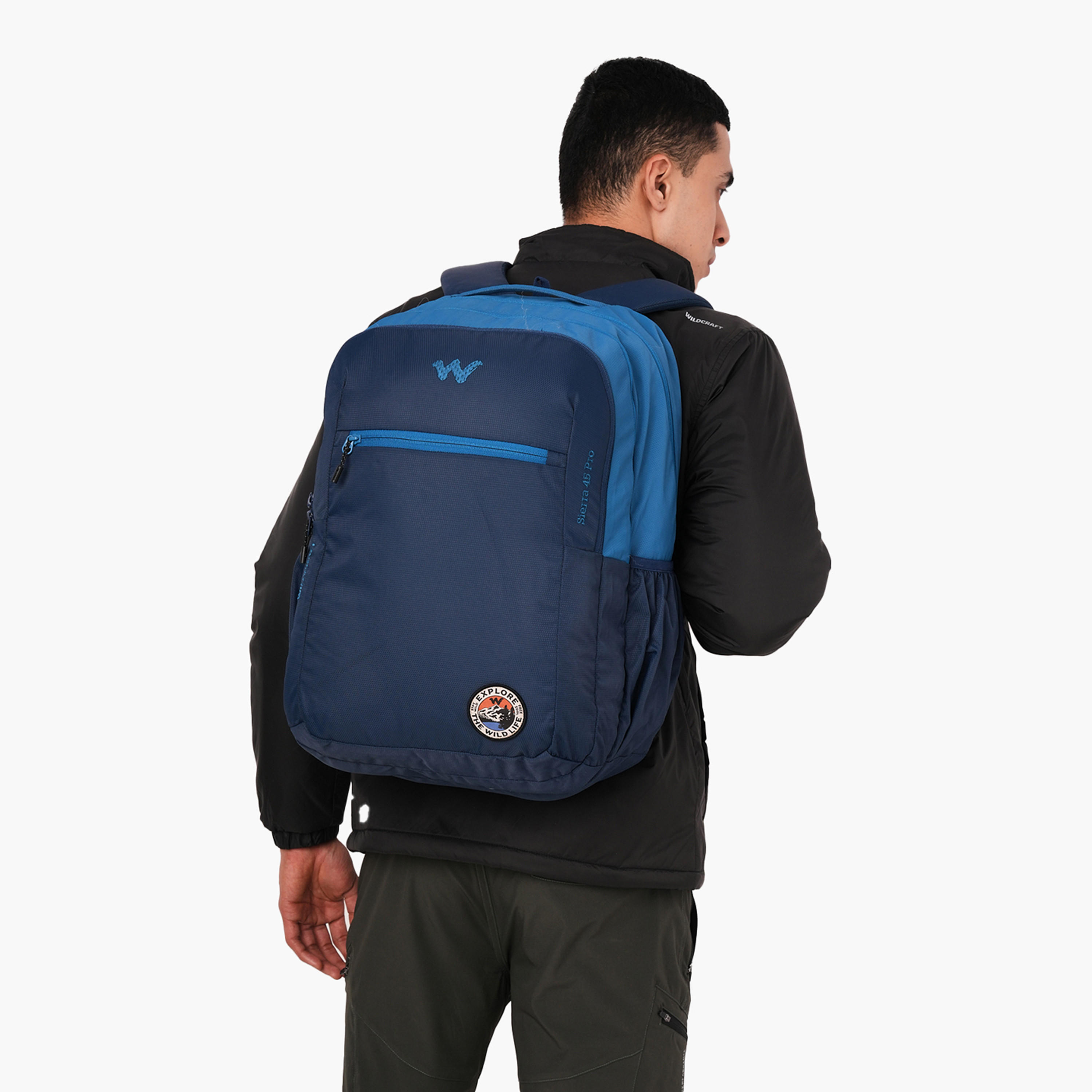 Wildcraft Solid School Backpack with Adjustable Shoulder Straps - 25x33x48 cms-school-bagsandbackpacks-backpacks-image-3