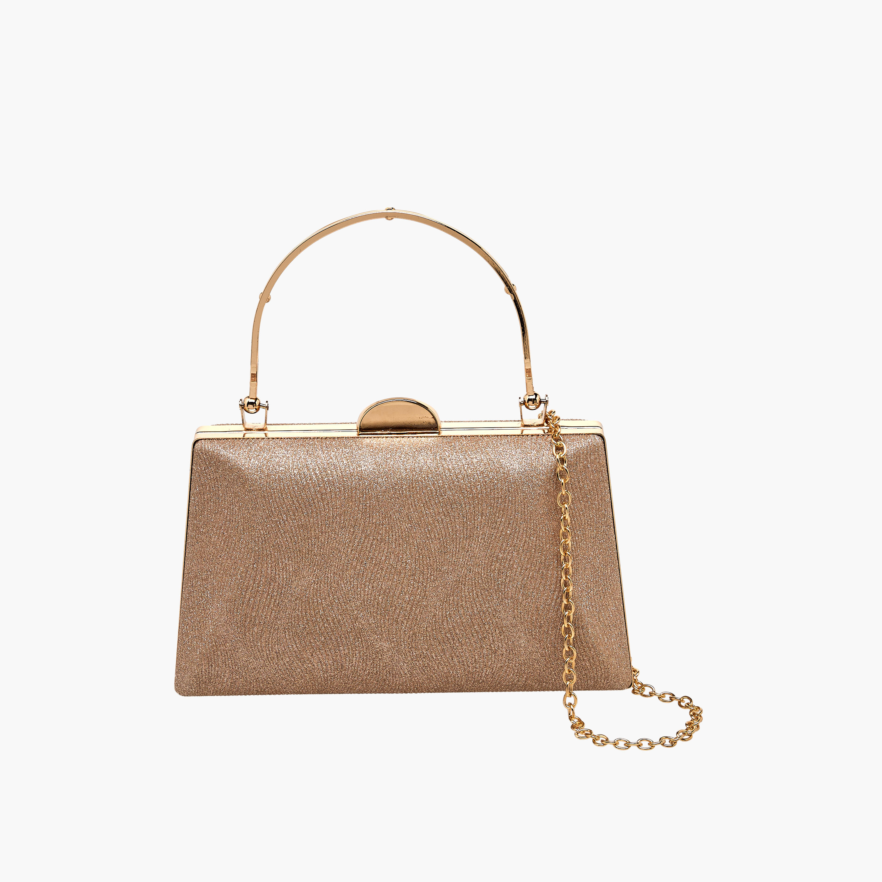 شنطة كلاتش بزينة جليتر وحزام سلسلة من ساشا-women-bagsandwallets-handbags-image-1
