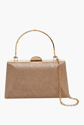 شنطة كلاتش بزينة جليتر وحزام سلسلة من ساشا-women-bagsandwallets-handbags-image-1