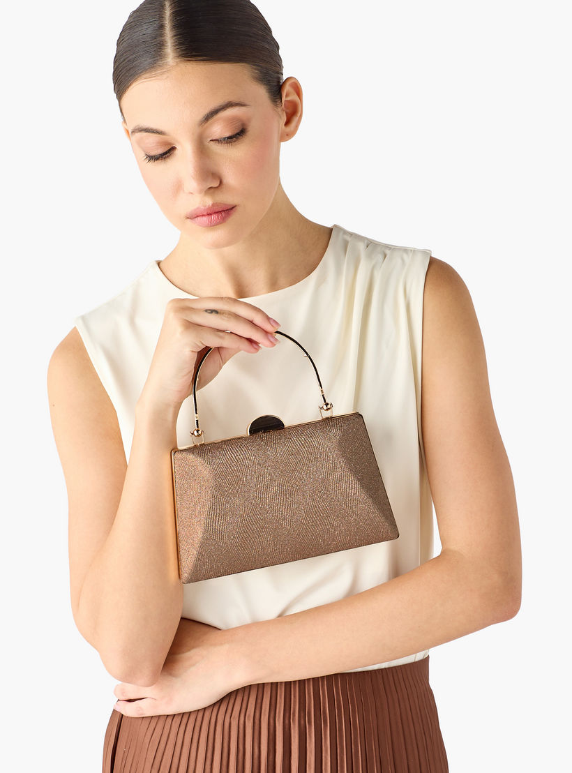 شنطة كلاتش بزينة جليتر وحزام سلسلة من ساشا-women-bagsandwallets-handbags-image-2