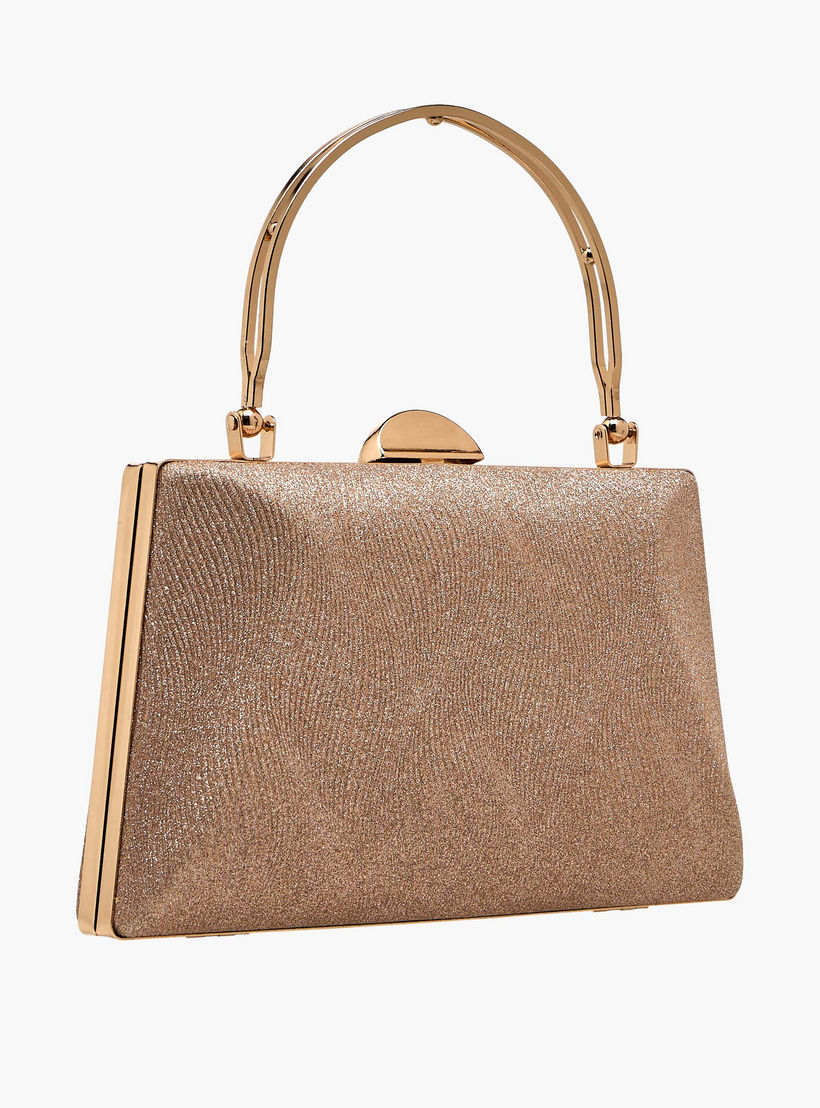 شنطة كلاتش بزينة جليتر وحزام سلسلة من ساشا-women-bagsandwallets-handbags-image-4
