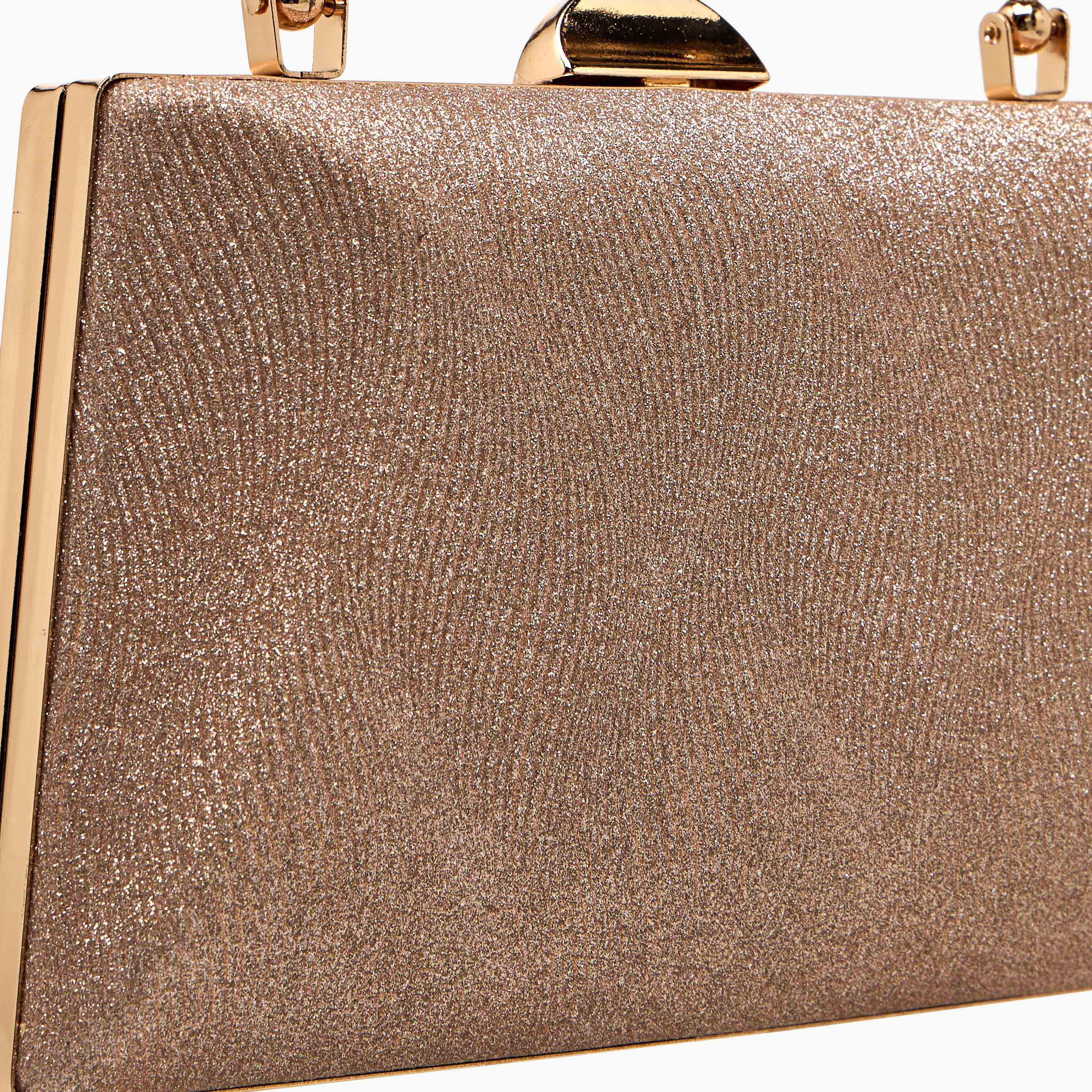 شنطة كلاتش بزينة جليتر وحزام سلسلة من ساشا-women-bagsandwallets-handbags-image-6