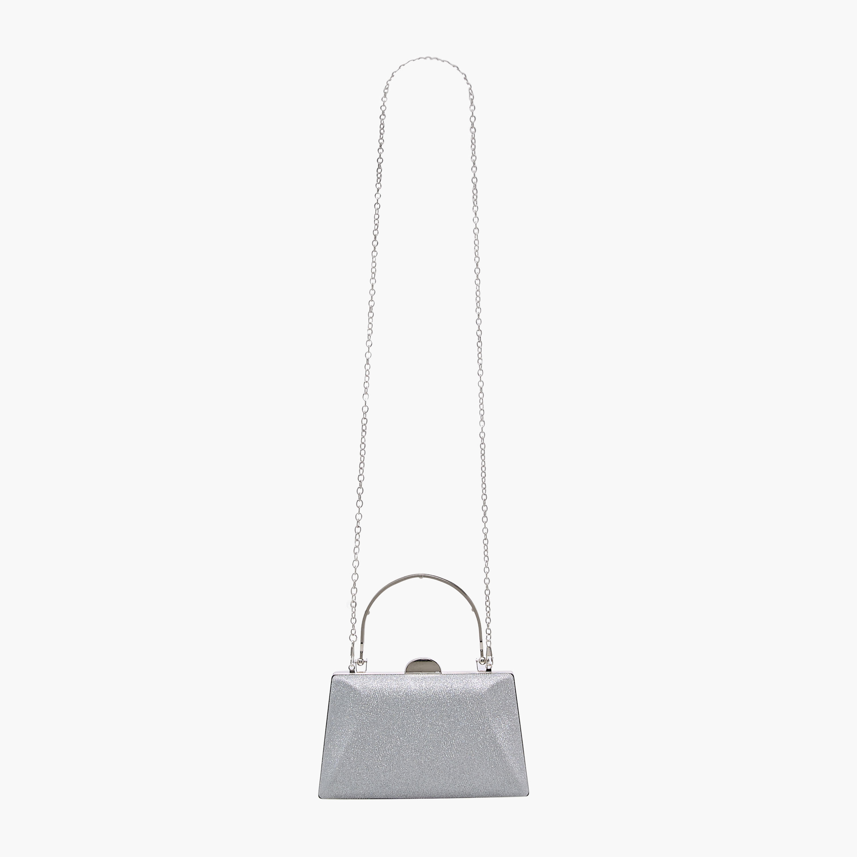 شنطة كلاتش بارزة الملمس بحزام سلسلة قابل للفصل من ساشا-women-bagsandwallets-handbags-image-3