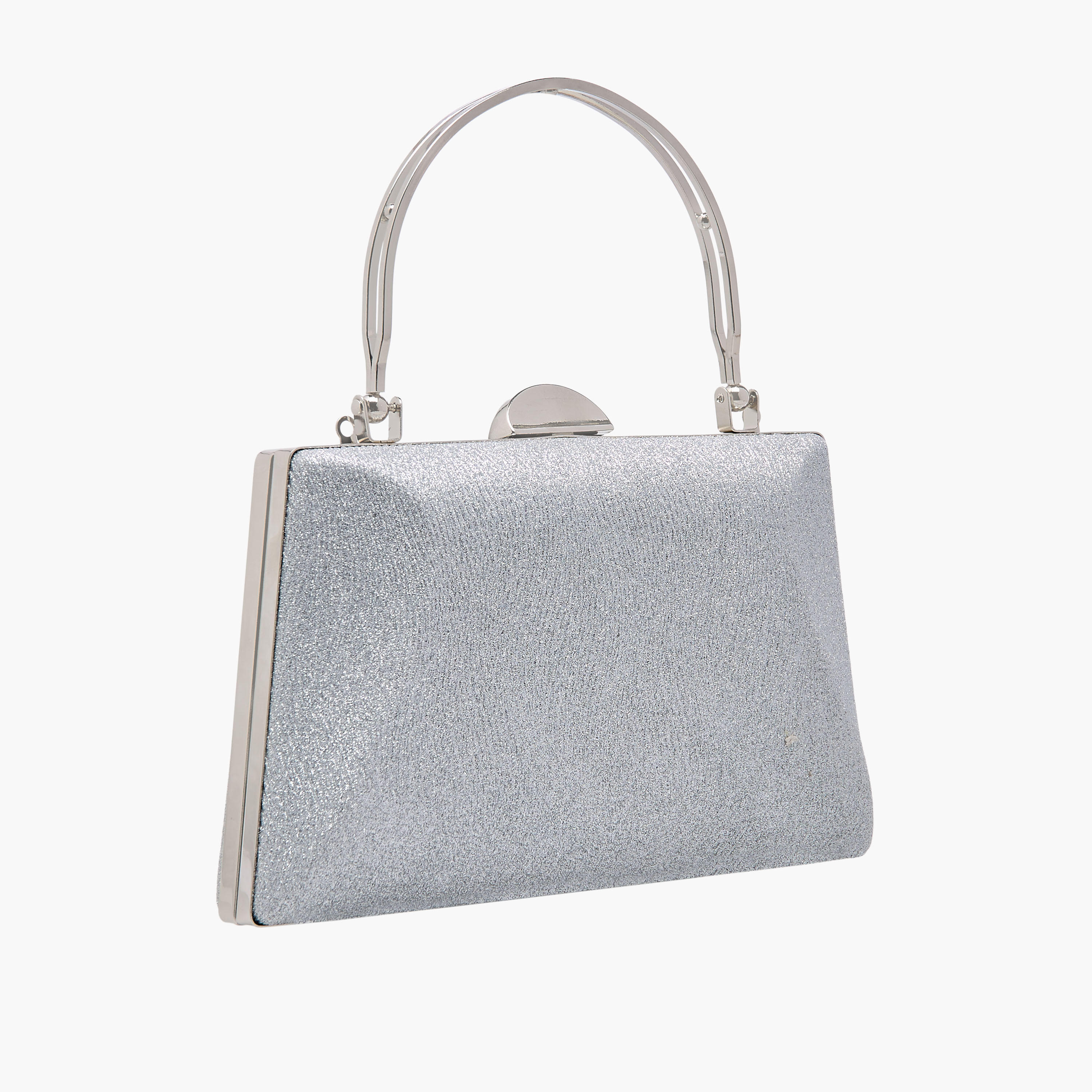 شنطة كلاتش بارزة الملمس بحزام سلسلة قابل للفصل من ساشا-women-bagsandwallets-handbags-image-4