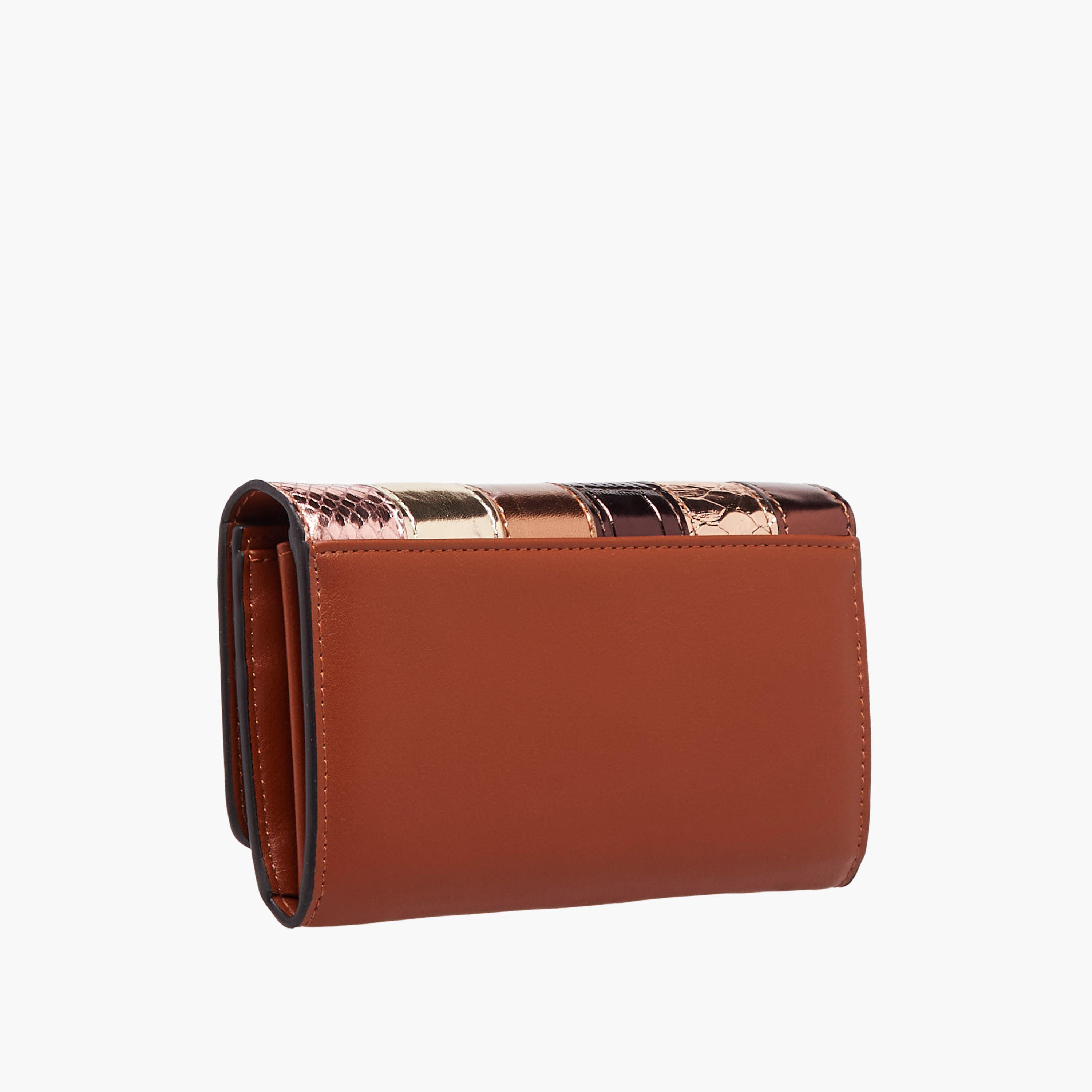 محفظة بزينة ميتاليك وزر إغلاق من سيليست-women-bagsandwallets-handbags-image-2