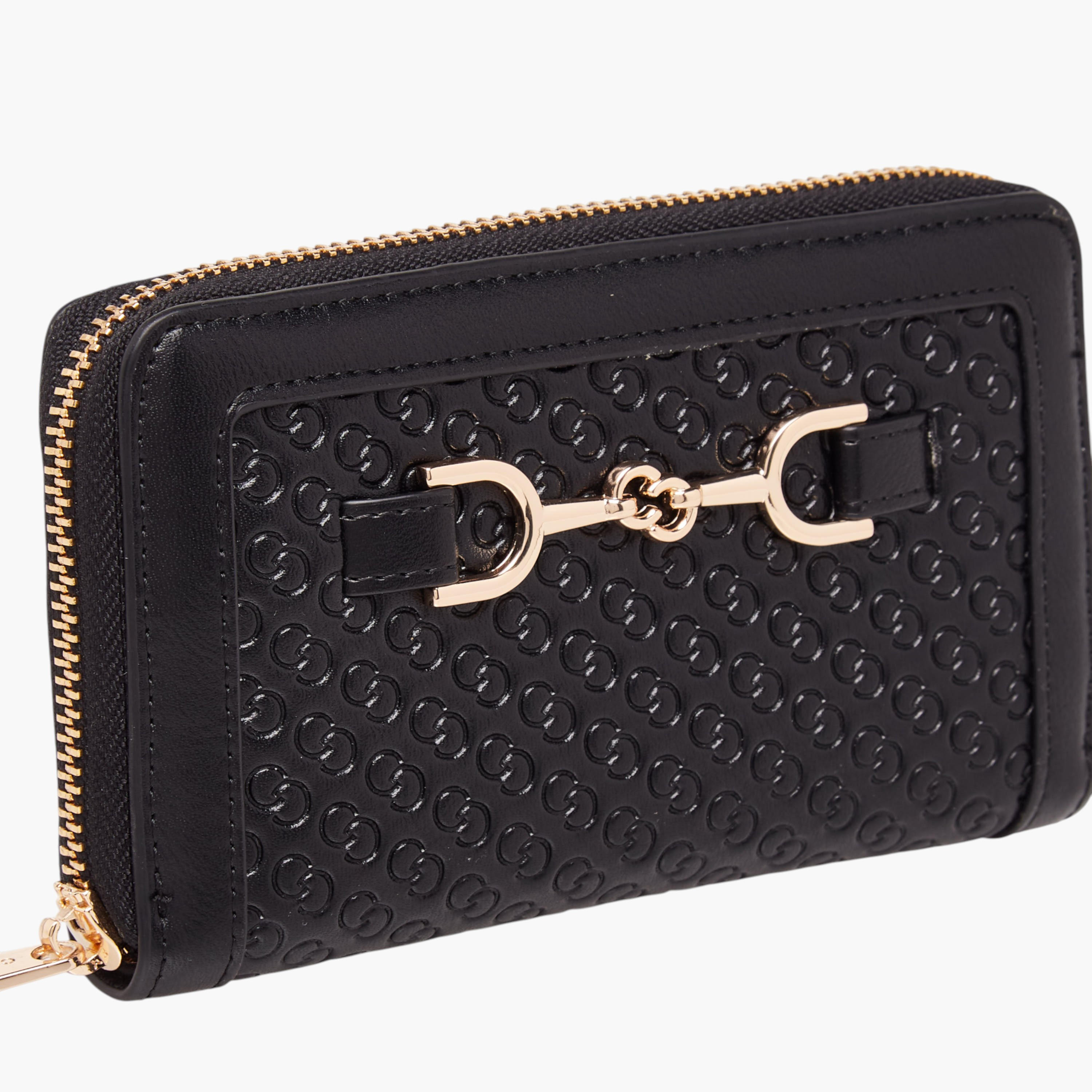 Celeste Monogram Embossed Zip-Around Wallet-women-bagsandwallets-wallets-image-3