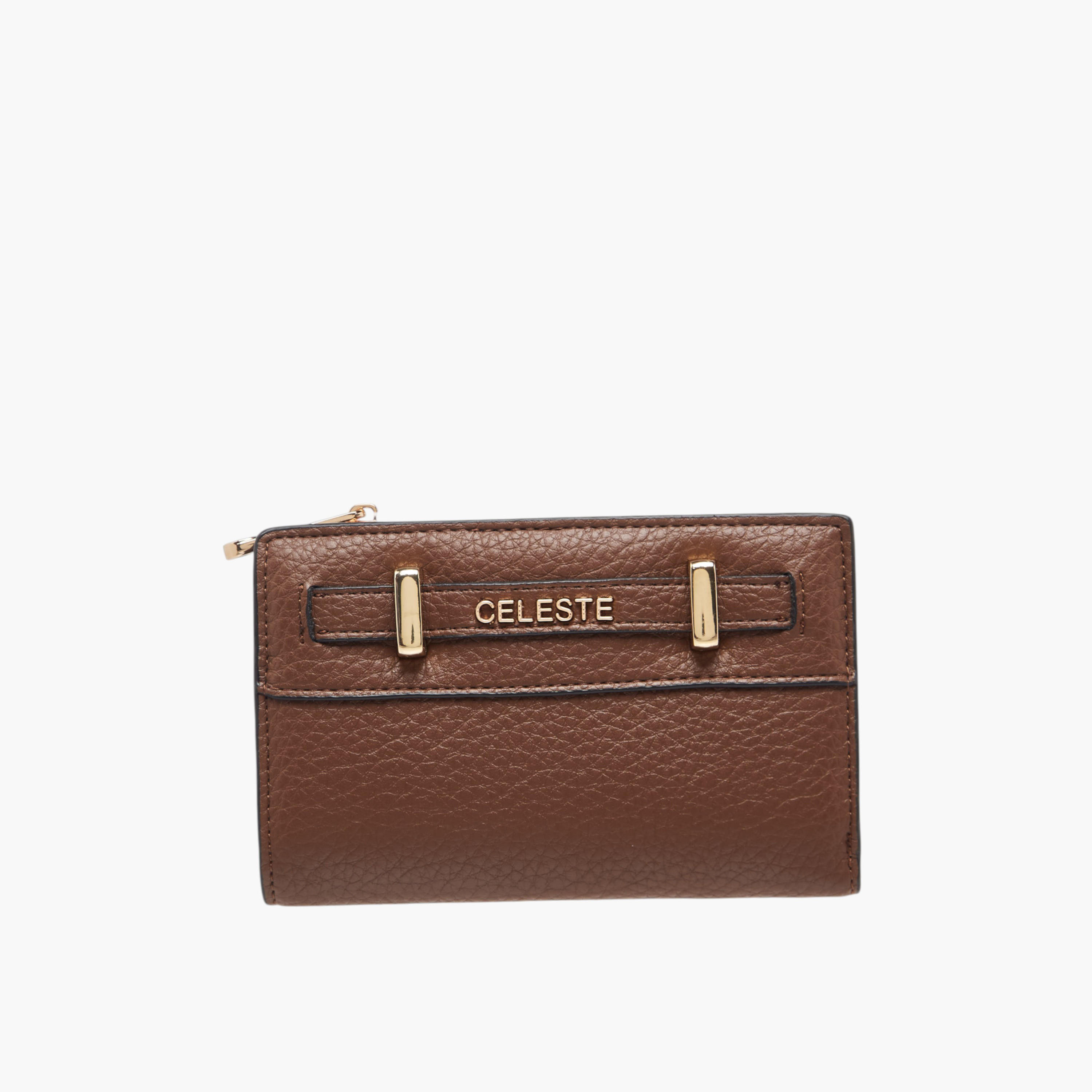 محفظة سادة ثنائية الطي من سيليست-women-bagsandwallets-handbags-image-1