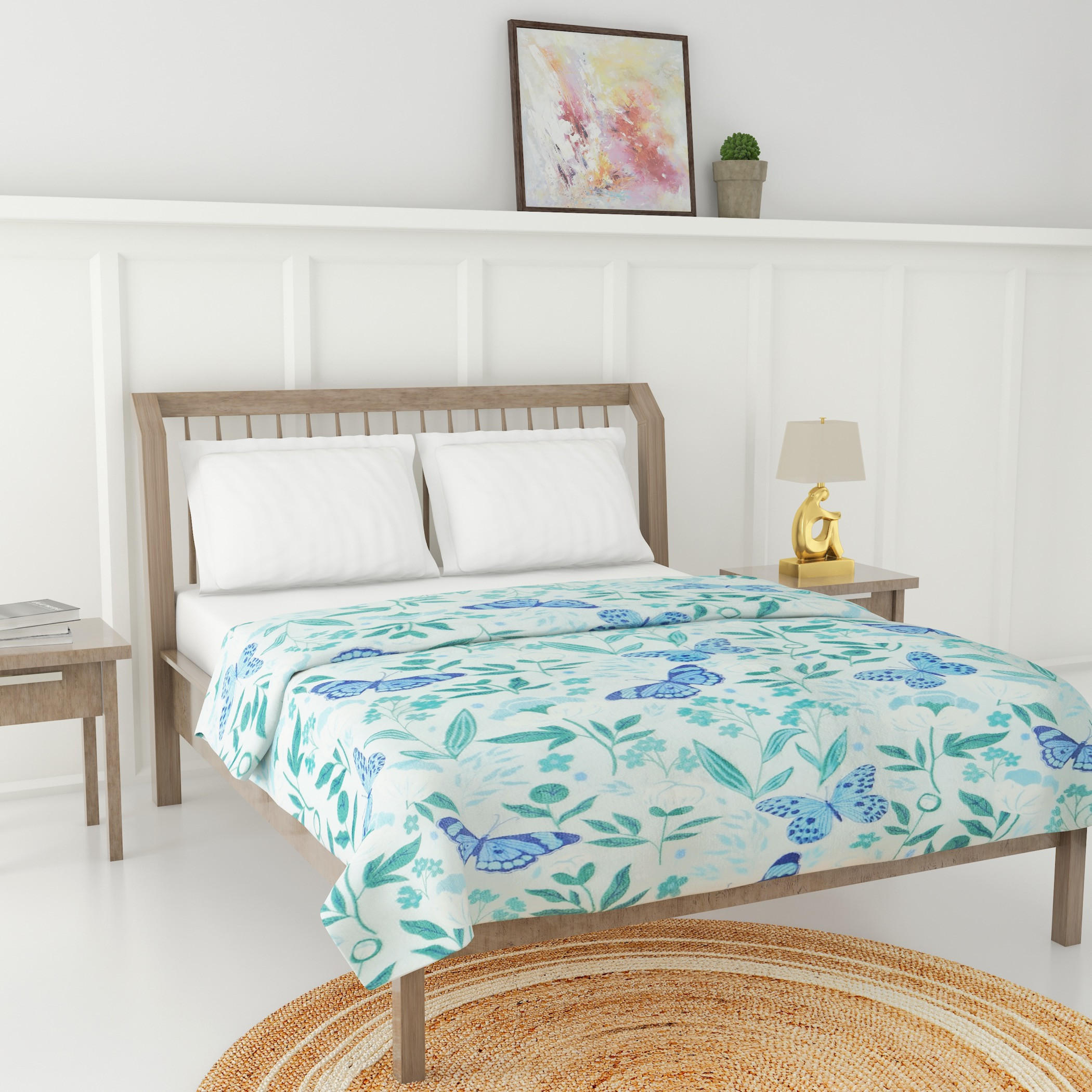 بطانية فلانيل مخملية ناعمة من لكجيري - 150x200 سم-household-cushionsandthrows-throwsandblankets-blankets-image-2