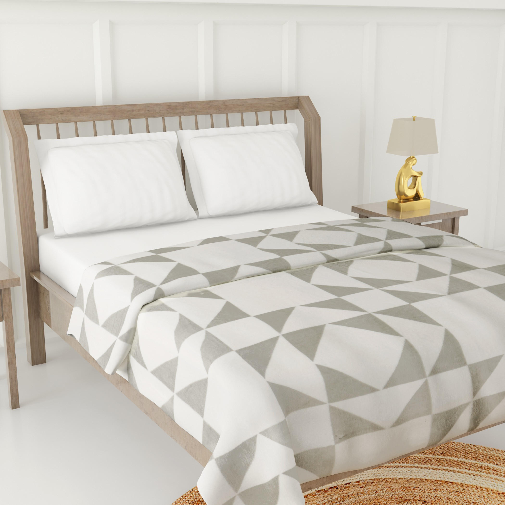 Luxury Soft Plush Flannel Blanket - 200x200 cms-household-cushionsandthrows-throwsandblankets-blankets-image-3