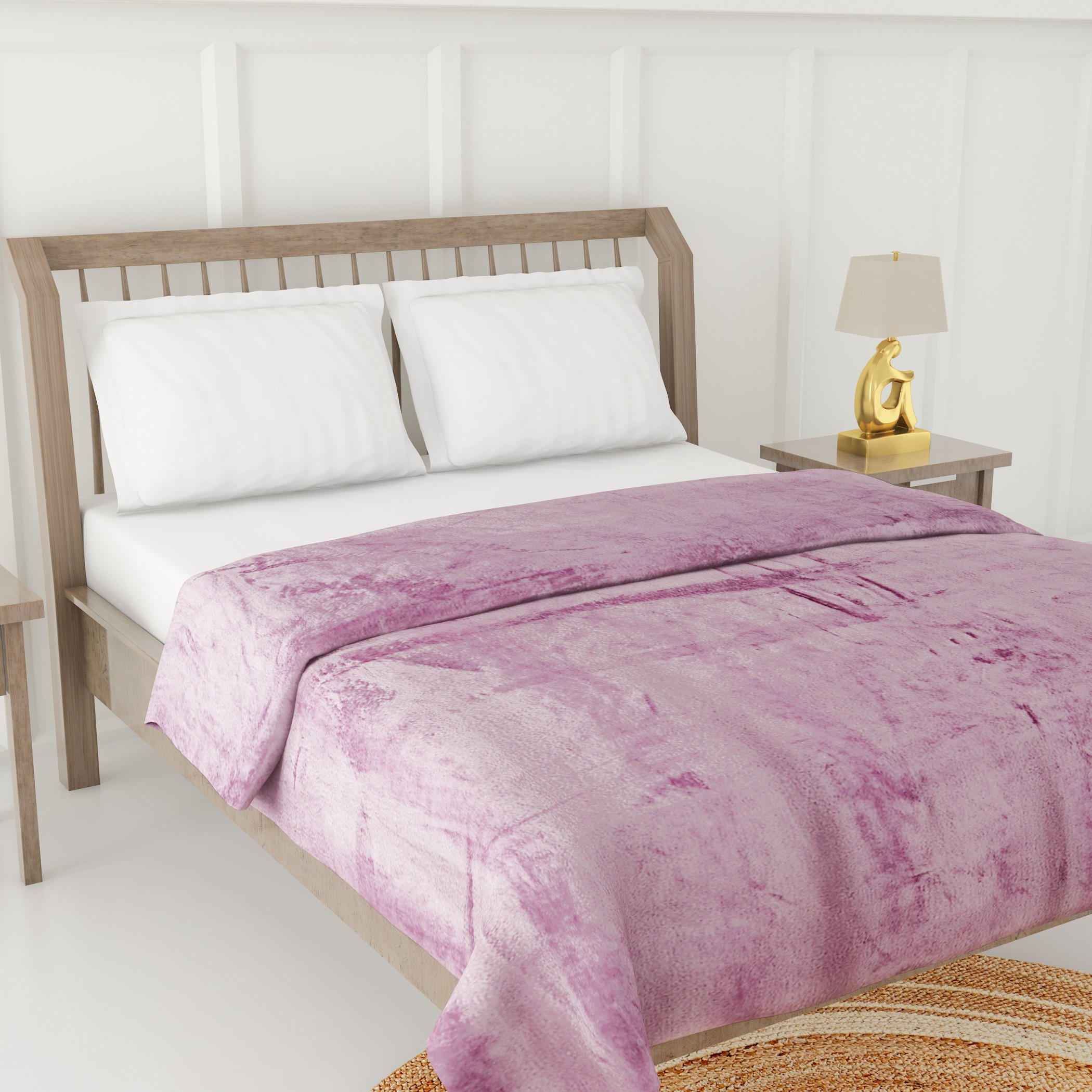 Luxury Soft Plush Flannel Blanket - 200x200 cms-household-cushionsandthrows-throwsandblankets-blankets-image-3