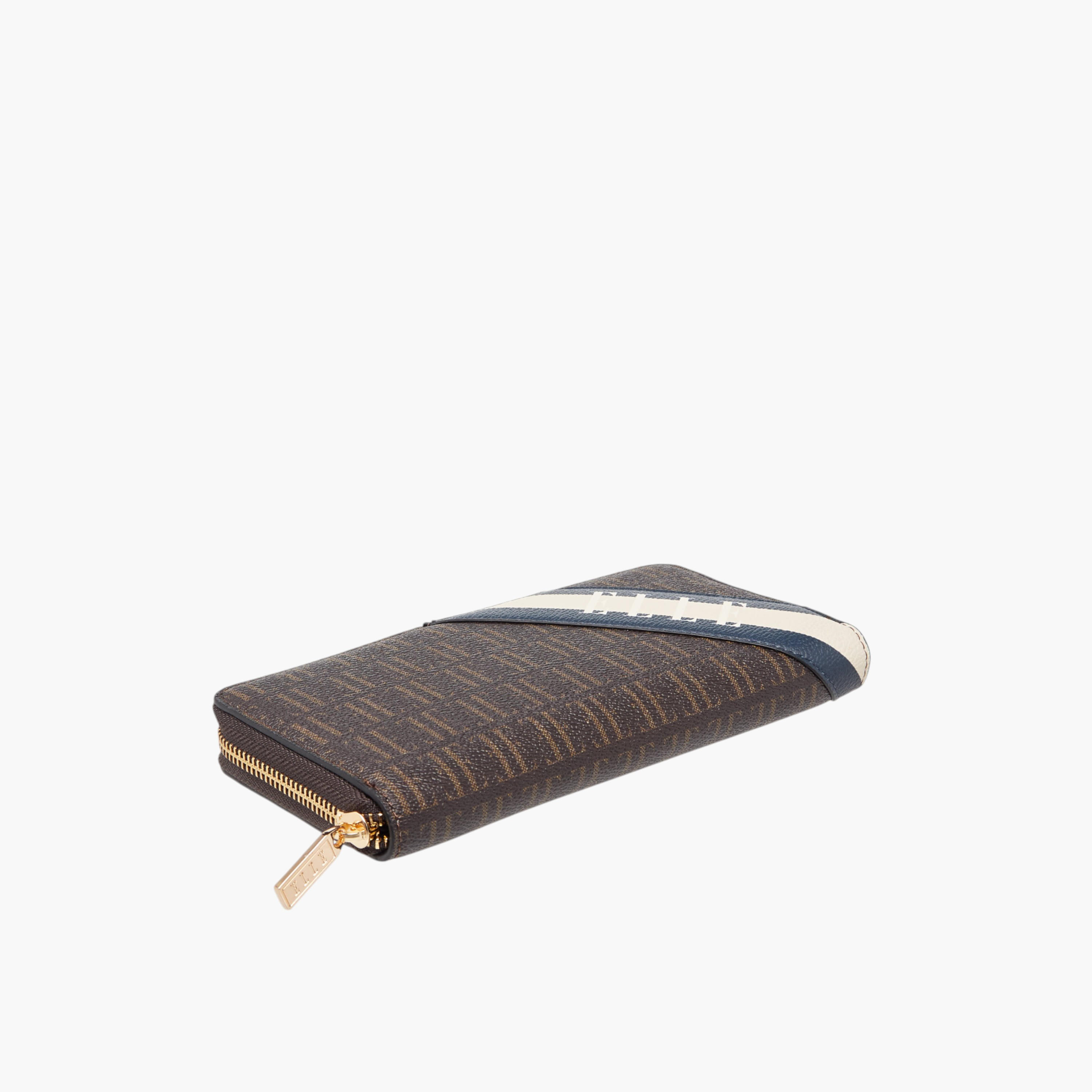 Elle Monogram Print Zip Around Wallet-women-bagsandwallets-handbags-image-5