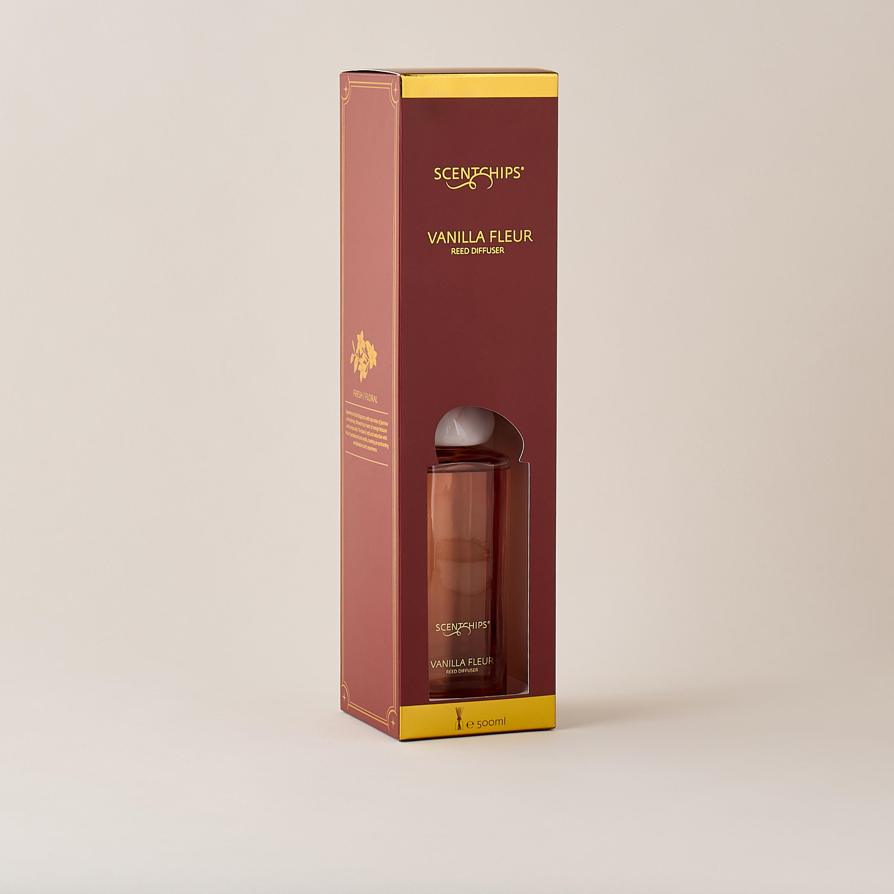 Scent.d London Sweet Vanilla Reed Diffuser - 500 ml-household-homefragrance-reeddiffusers-image-4