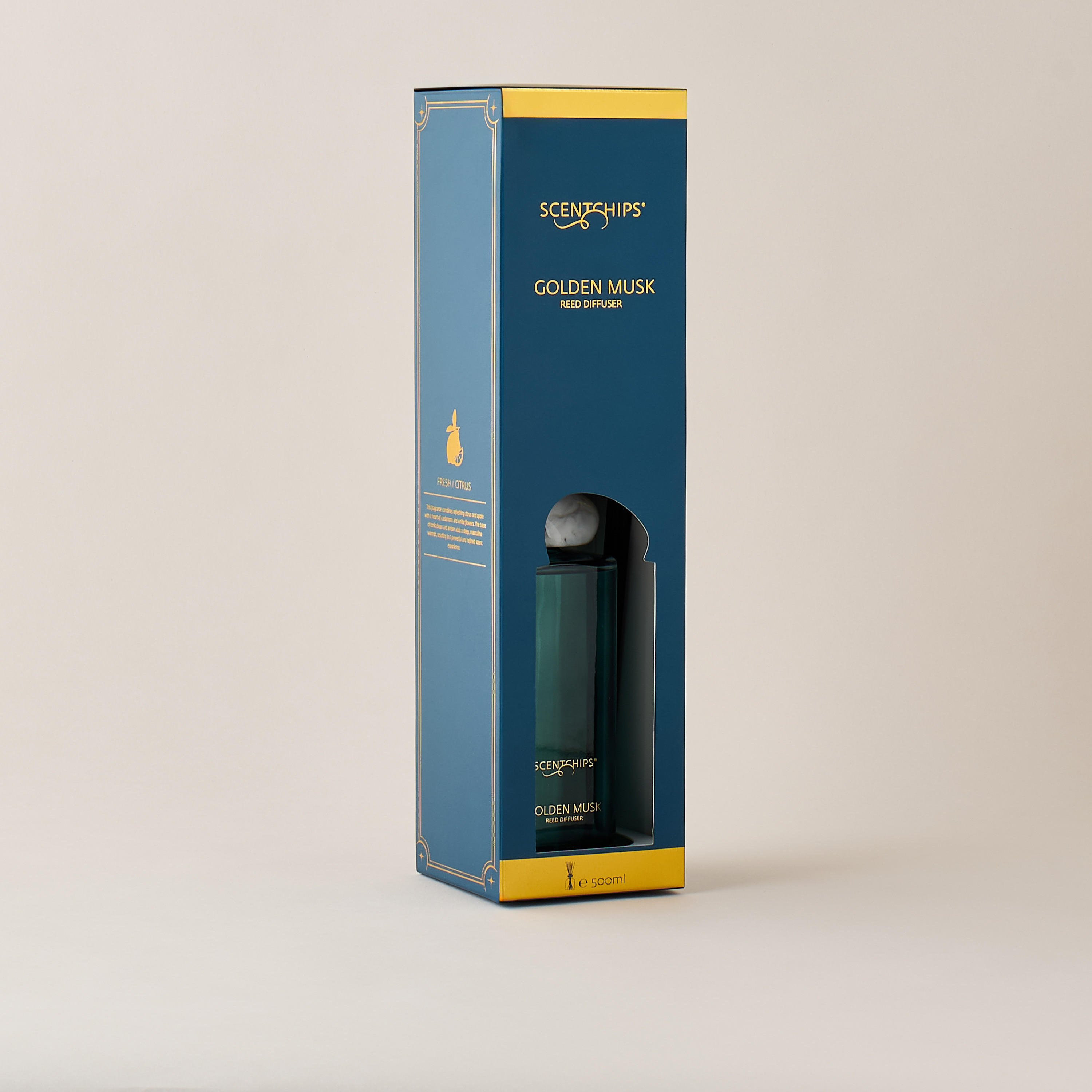 Scent.d London Sweet Vanilla Reed Diffuser - 500 ml-household-homefragrance-reeddiffusers-image-4