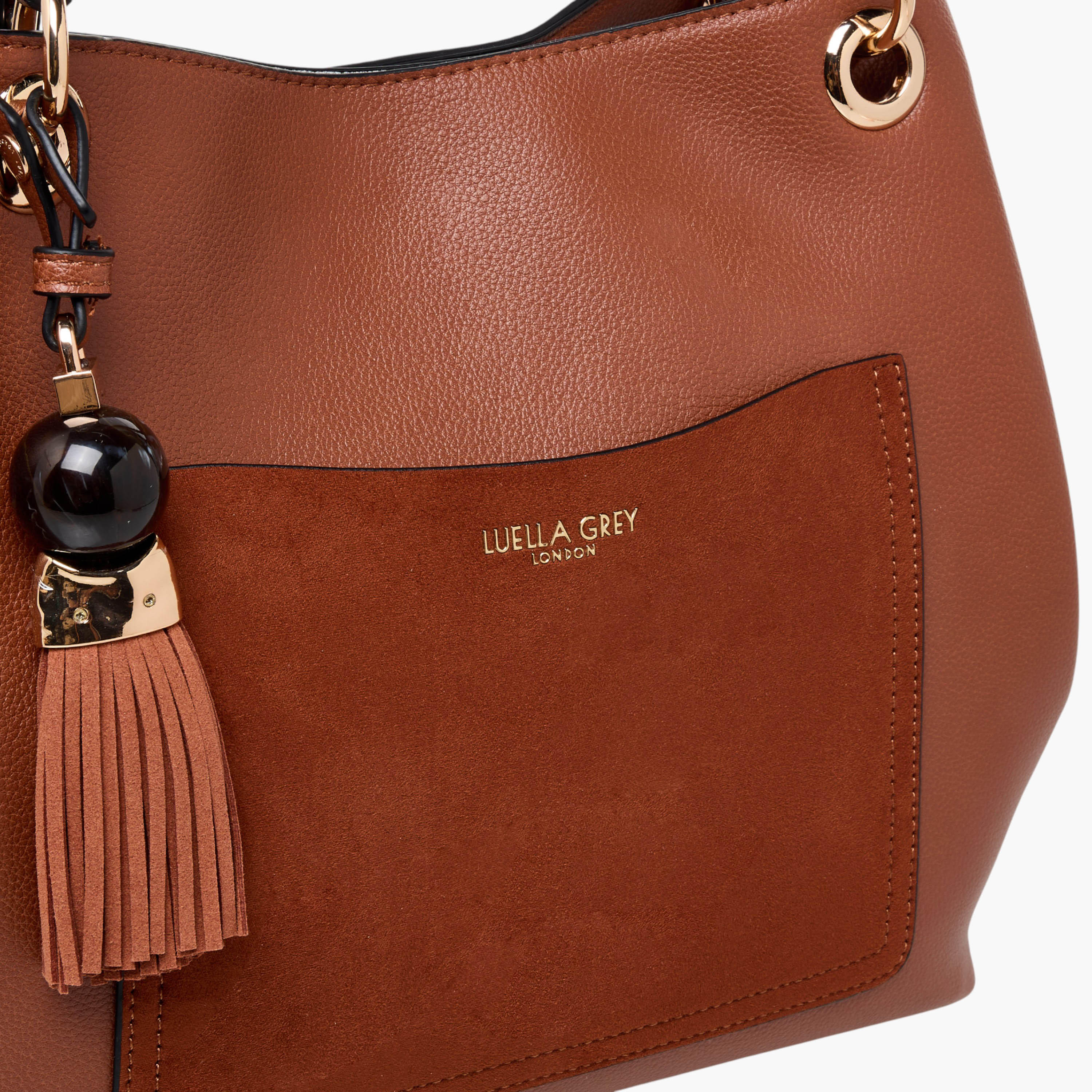 LUELLA GREY Sienna Solid Tote Bag with Double Handle-women-bagsandwallets-handbags-image-5
