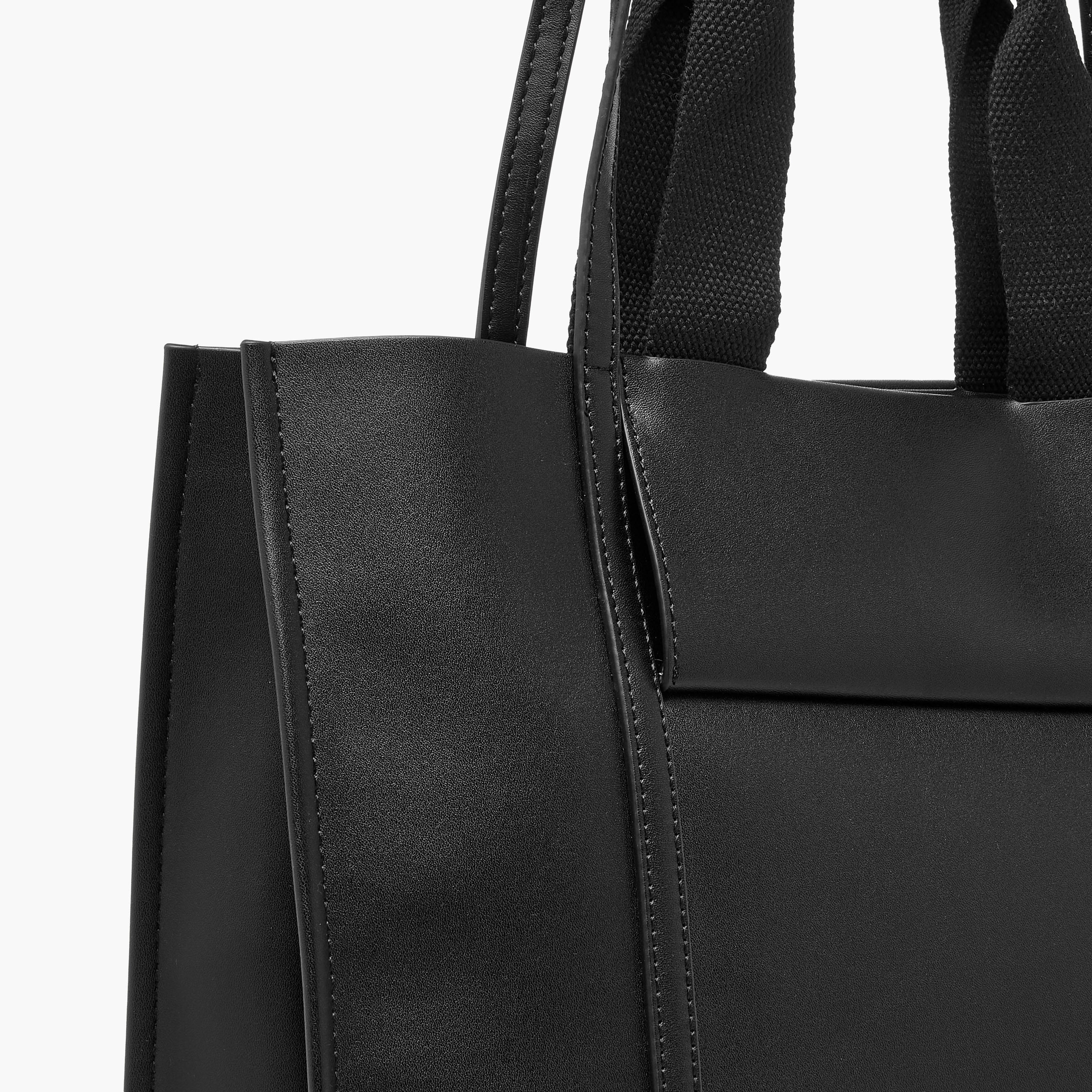 شنطة توتي أحادية اللون بمقابض من لويلا جري-women-bagsandwallets-handbags-image-6