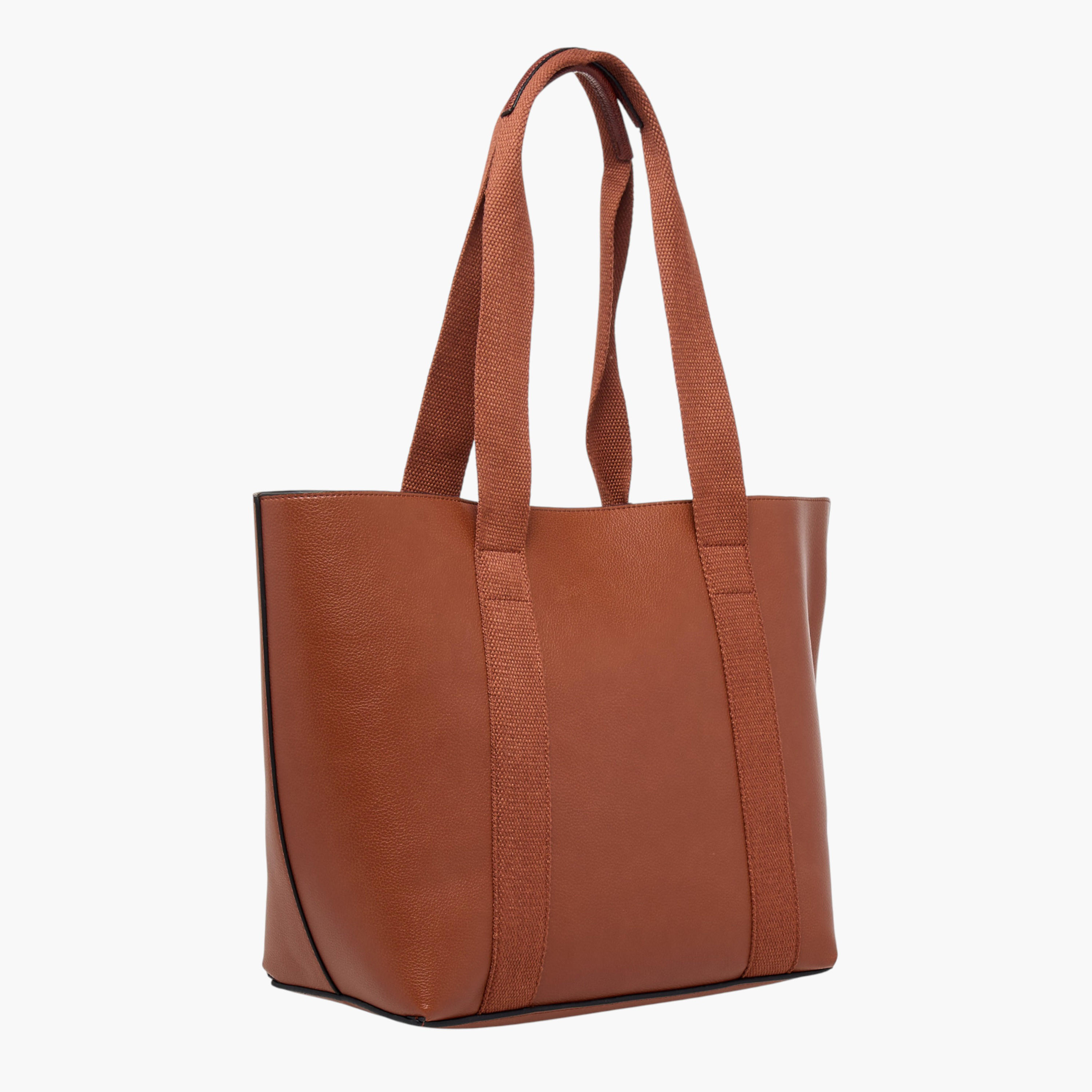 شنطة توت سادة مع شنطة صغيرة من لويلا جراي-women-bagsandwallets-handbags-image-5
