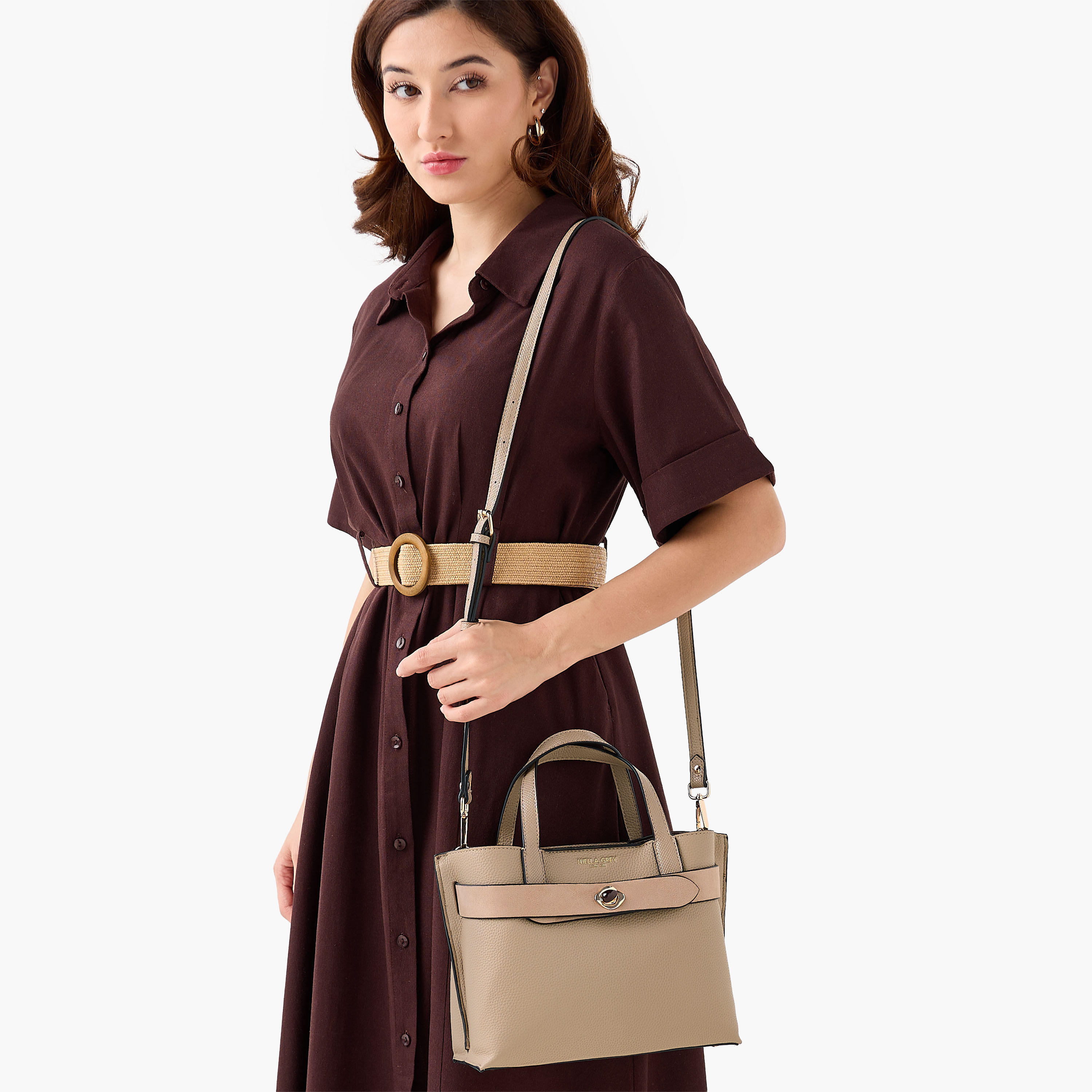 شنطة كروس بودي بارزة الملمس بحزام قابل للفصل من لويلا جري أورييل-women-bagsandwallets-handbags-image-8