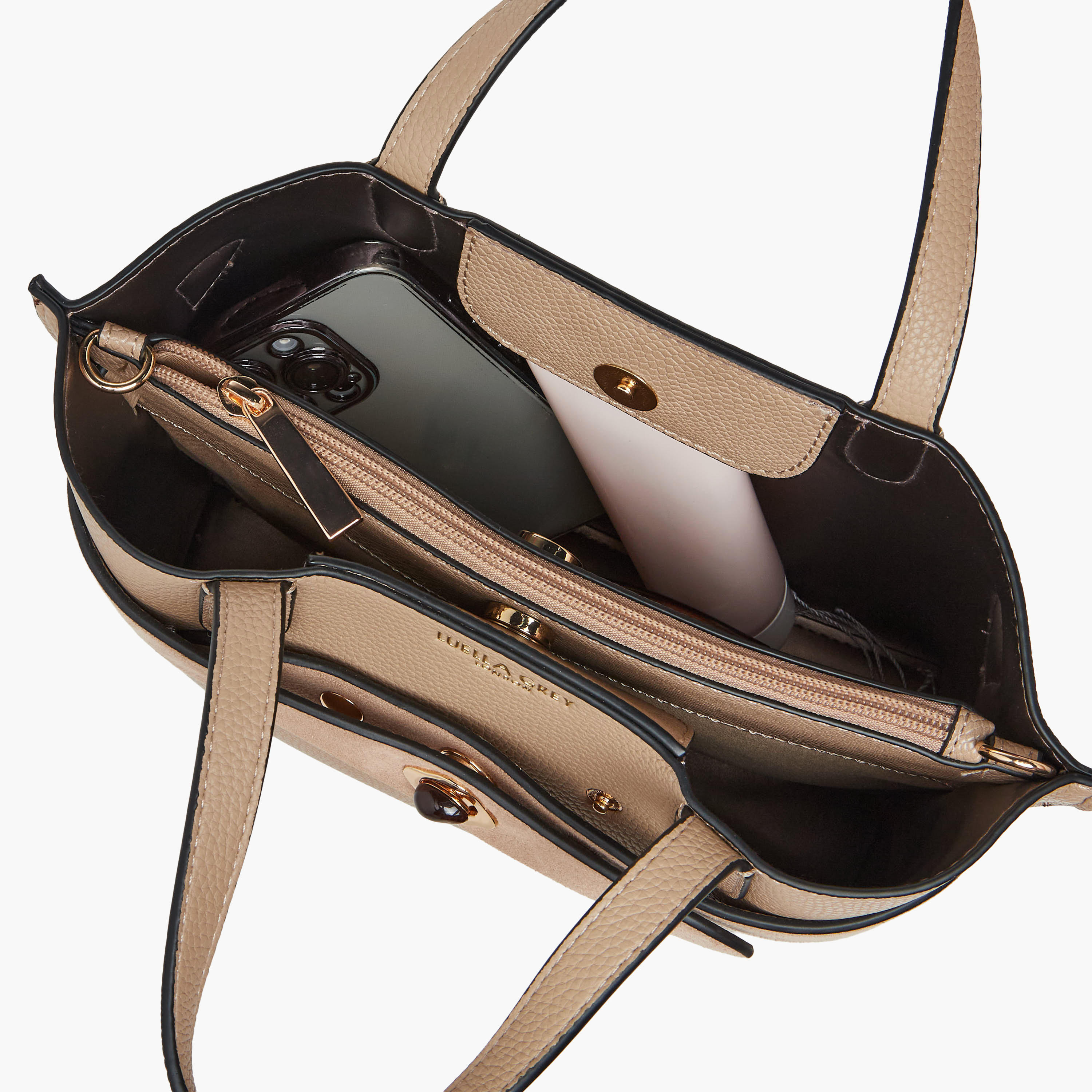 شنطة كروس بودي بارزة الملمس بحزام قابل للفصل من لويلا جري أورييل-women-bagsandwallets-handbags-image-9