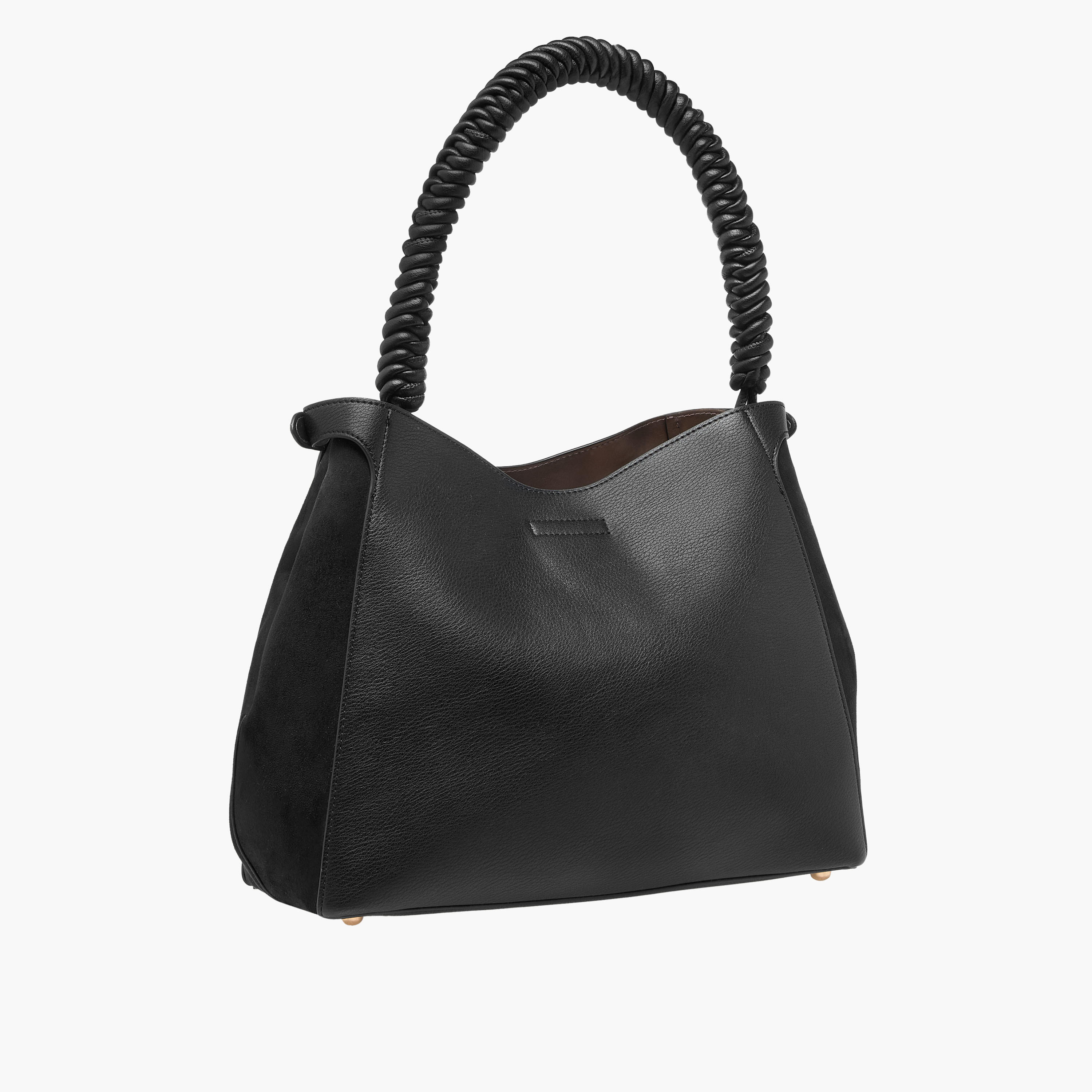 شنطة بارزة الملمس بمقبض سايمون من لويلا جراي-women-bagsandwallets-handbags-image-4