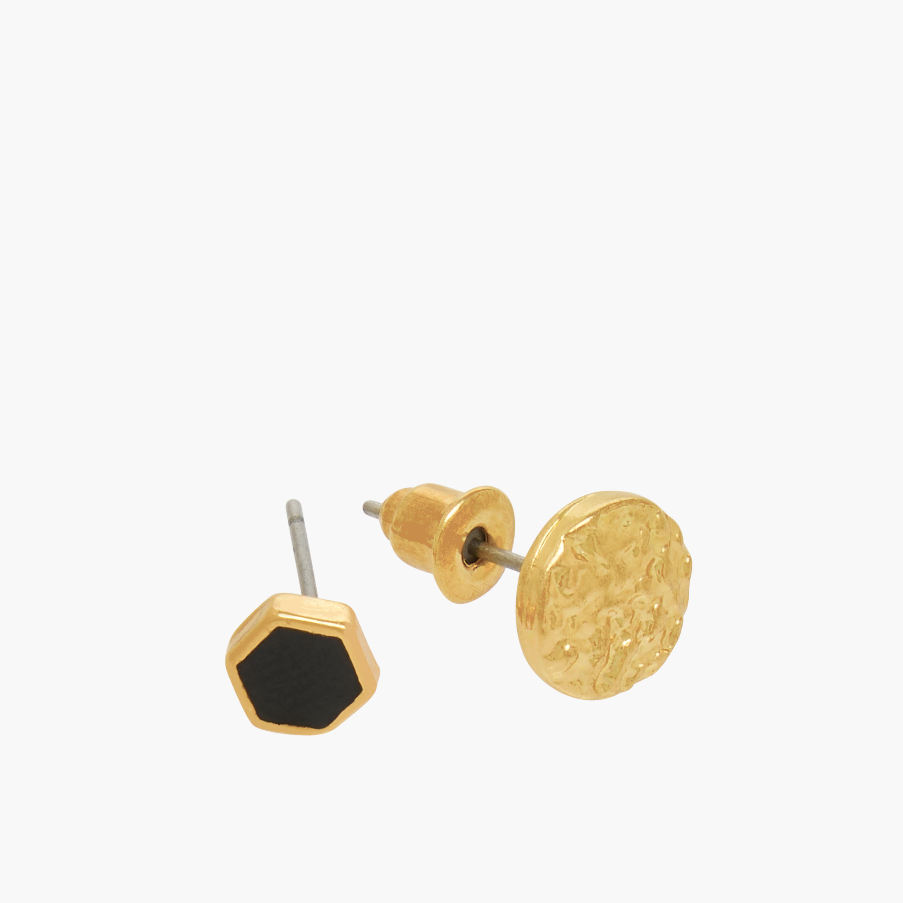 Pack of 9 Gold Tone Assorted Earrings with Pushback Closure-women-watchesandjewellery-jewellery-earrings-image-4