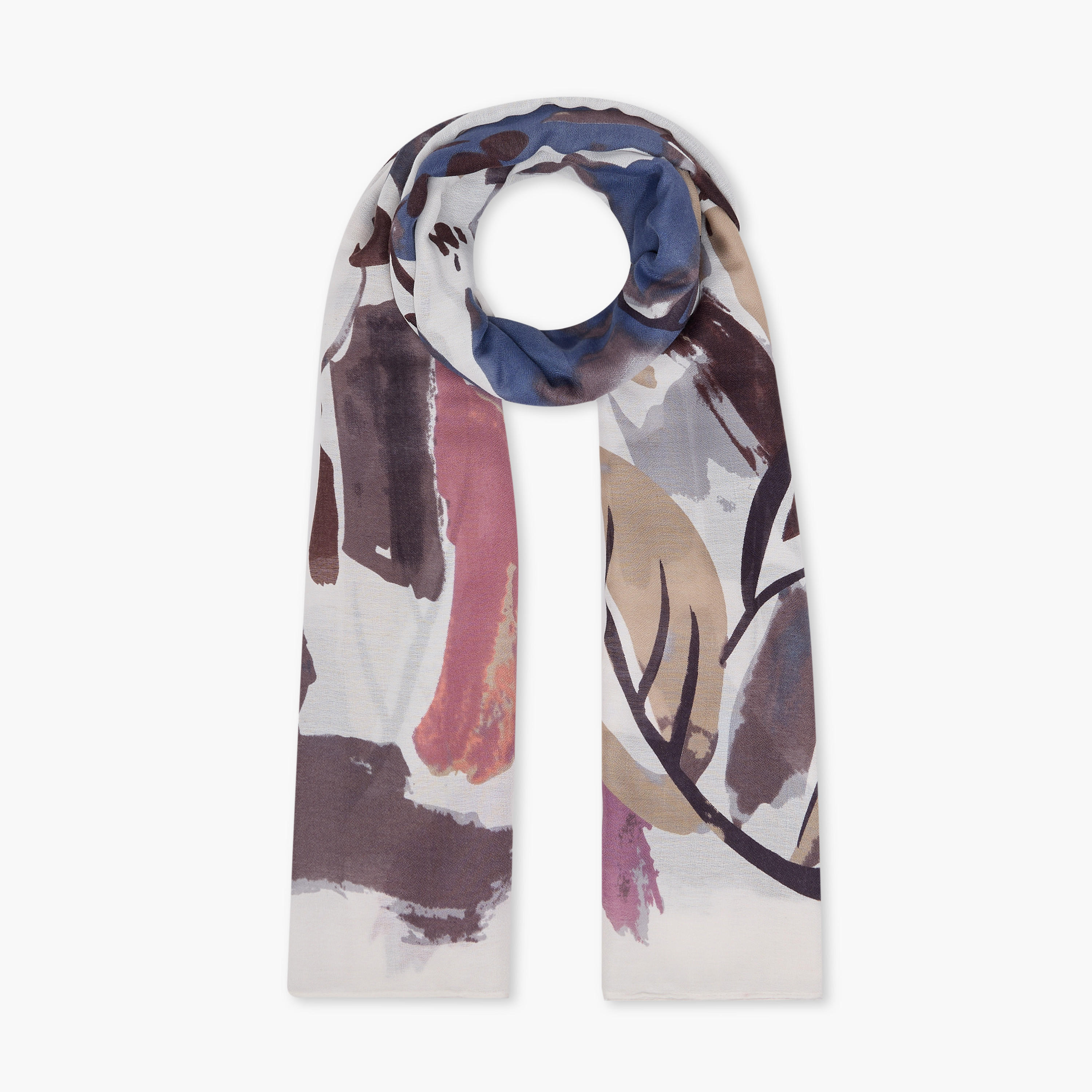 Floral Print Scarf - 185x60 cms-women-clothingaccessories-scarves-image-17