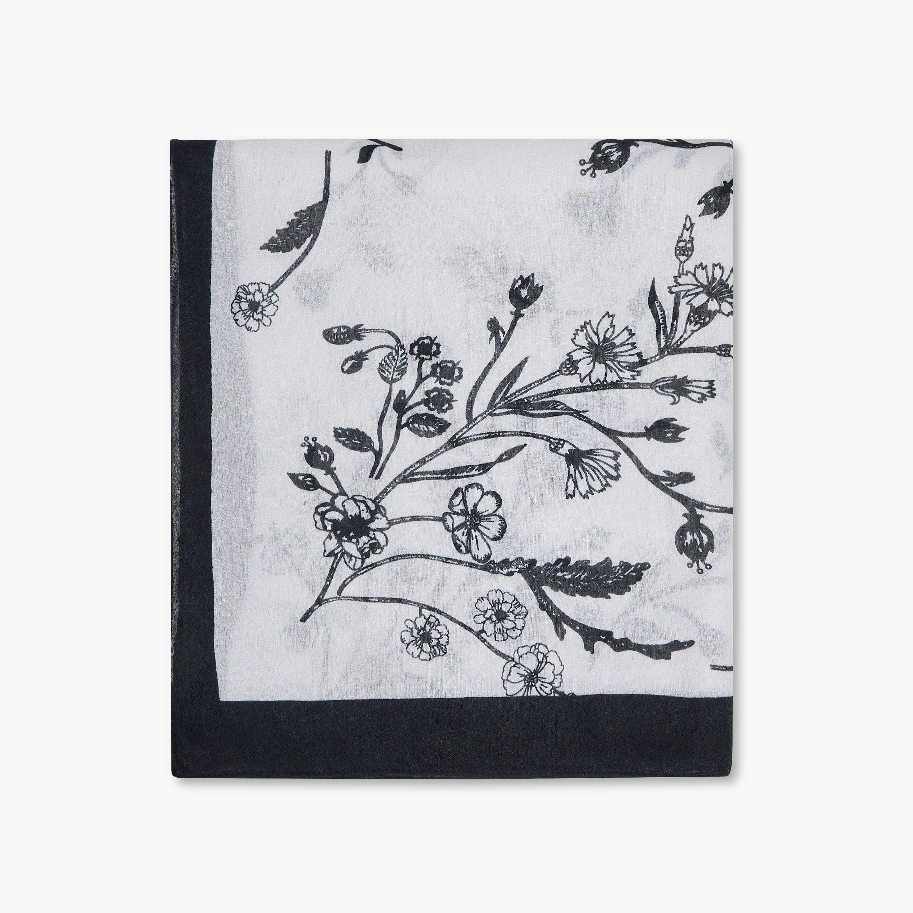 Floral Print Scarf - 185x60 cms-women-clothingaccessories-scarves-image-2