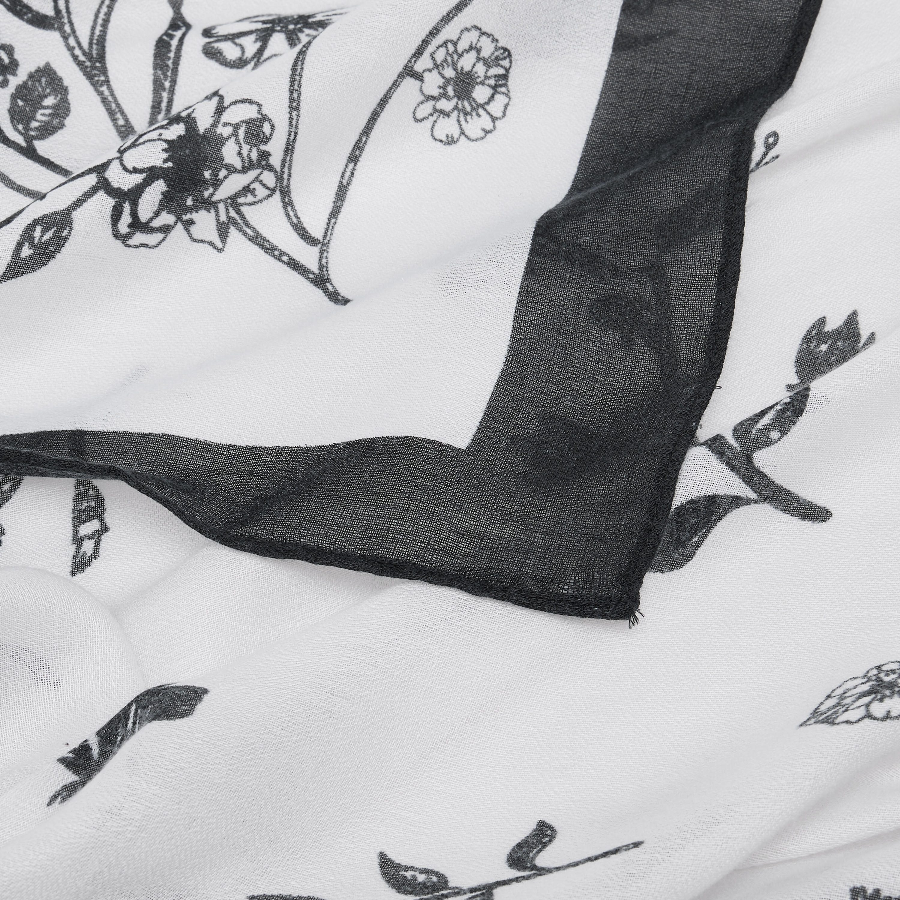 Floral Print Scarf - 185x60 cms-women-clothingaccessories-scarves-image-4
