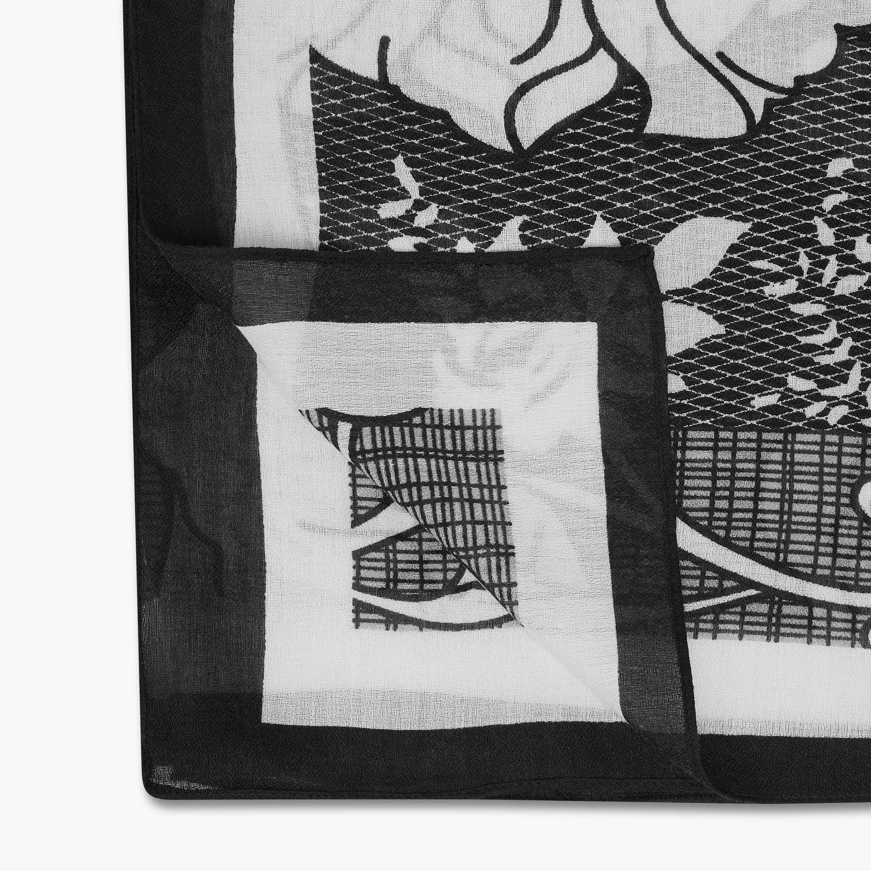 Floral Print Scarf - 185x60 cms-women-clothingaccessories-scarves-image-7