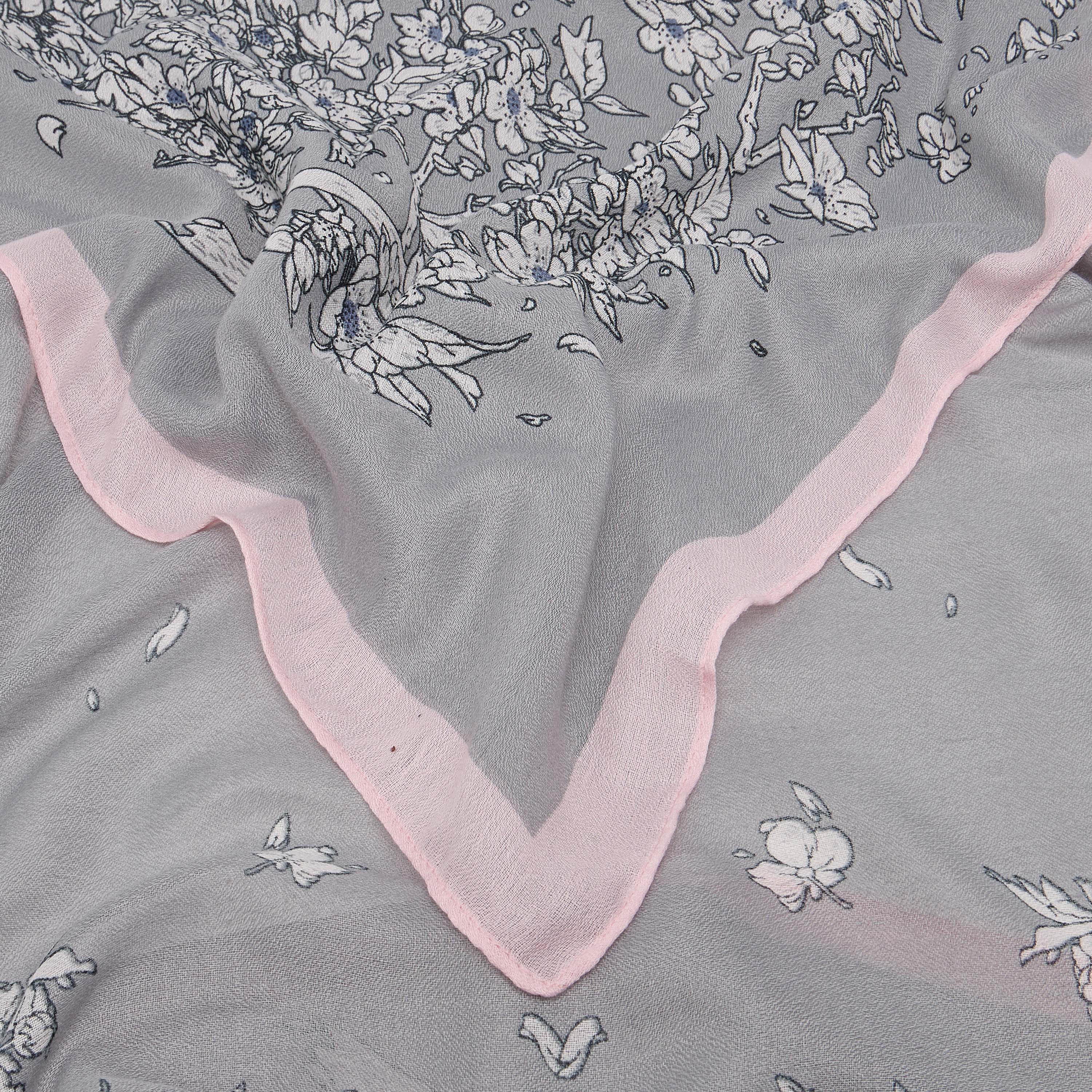 Floral Print Scarf - 185x60 cms-women-clothingaccessories-scarves-image-4