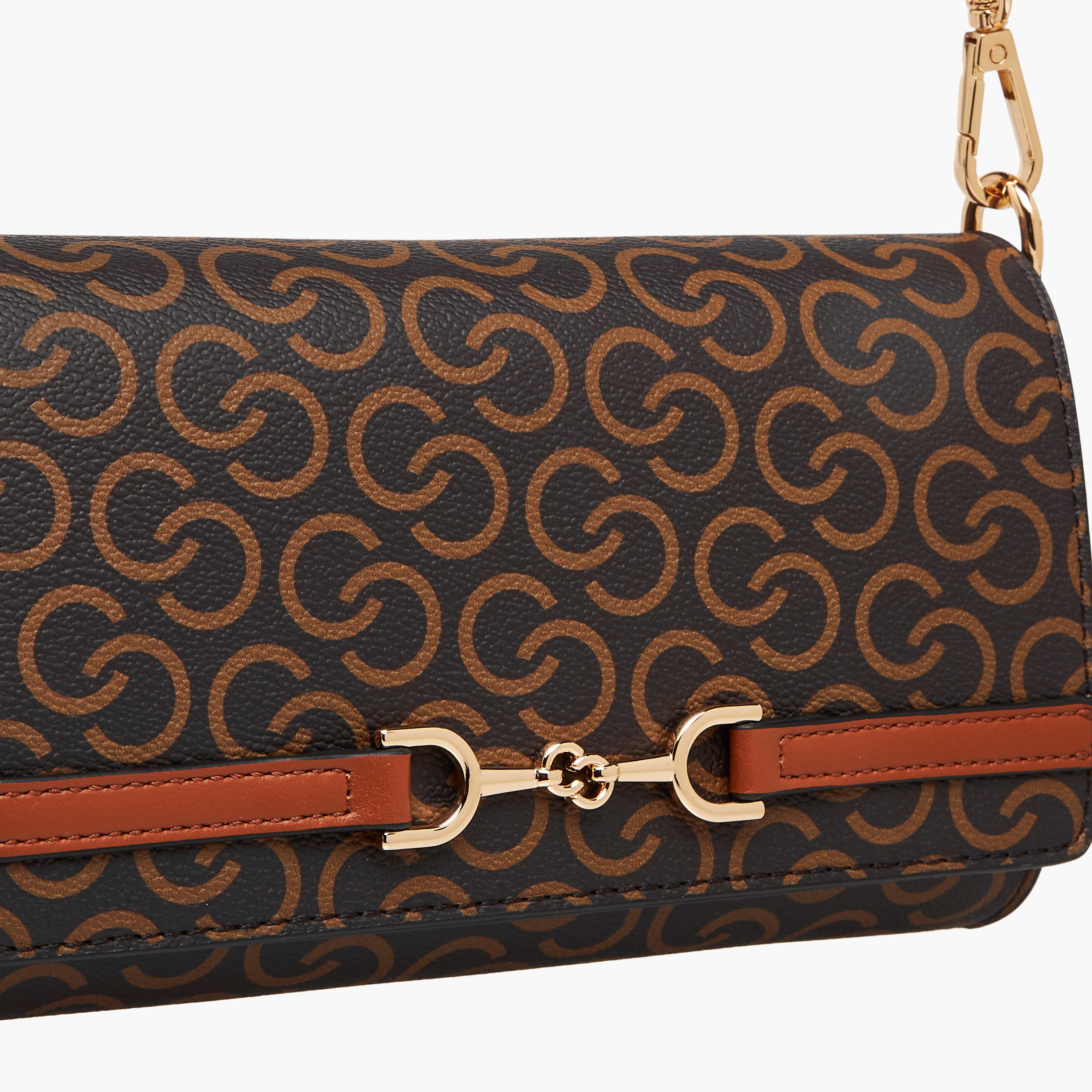 Celeste Monogram Print Crossbody Bag with Button Closure-women-bagsandwallets-handbags-image-6
