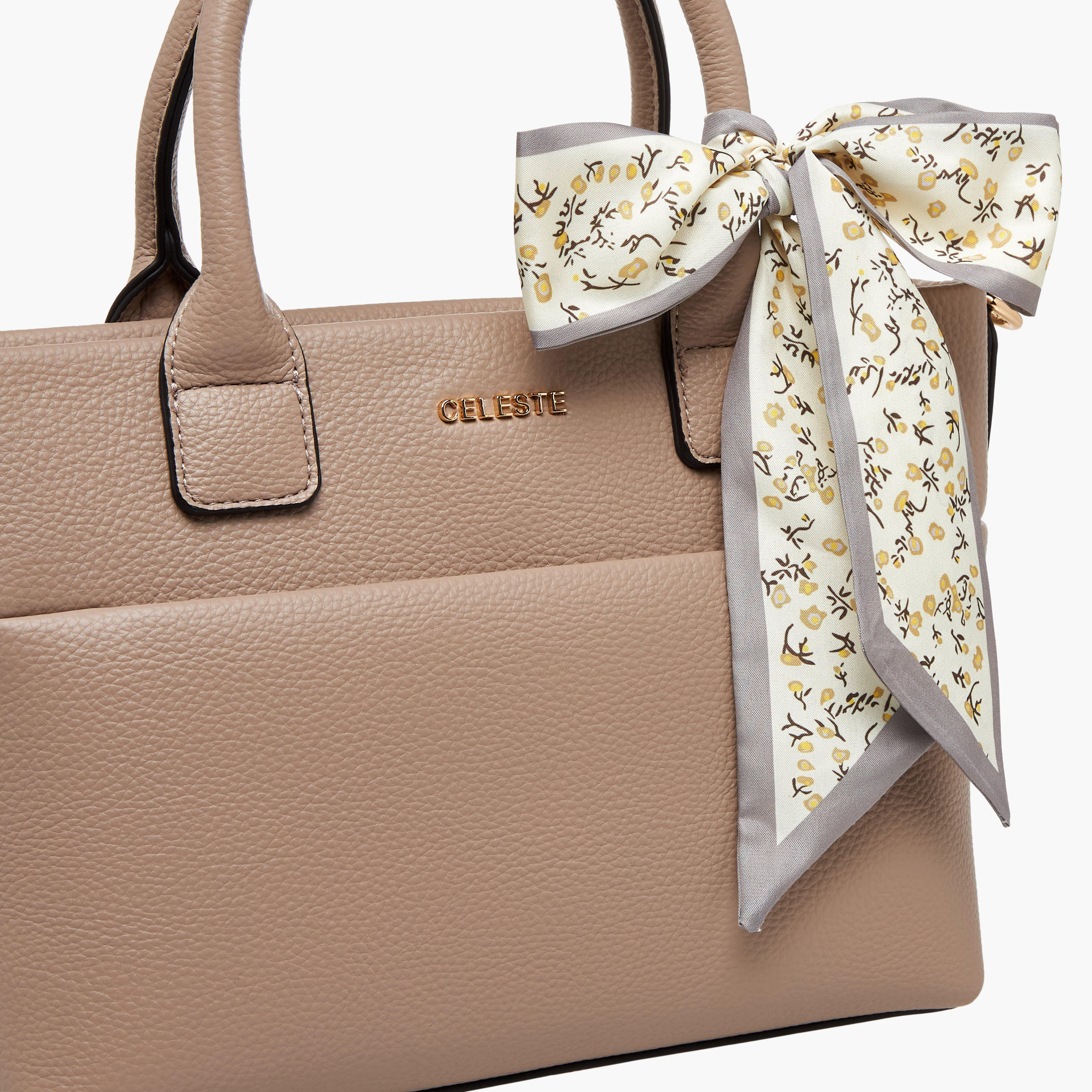 Celeste Solid Tote Bag with Bow Accent-women-bagsandwallets-handbags-image-5