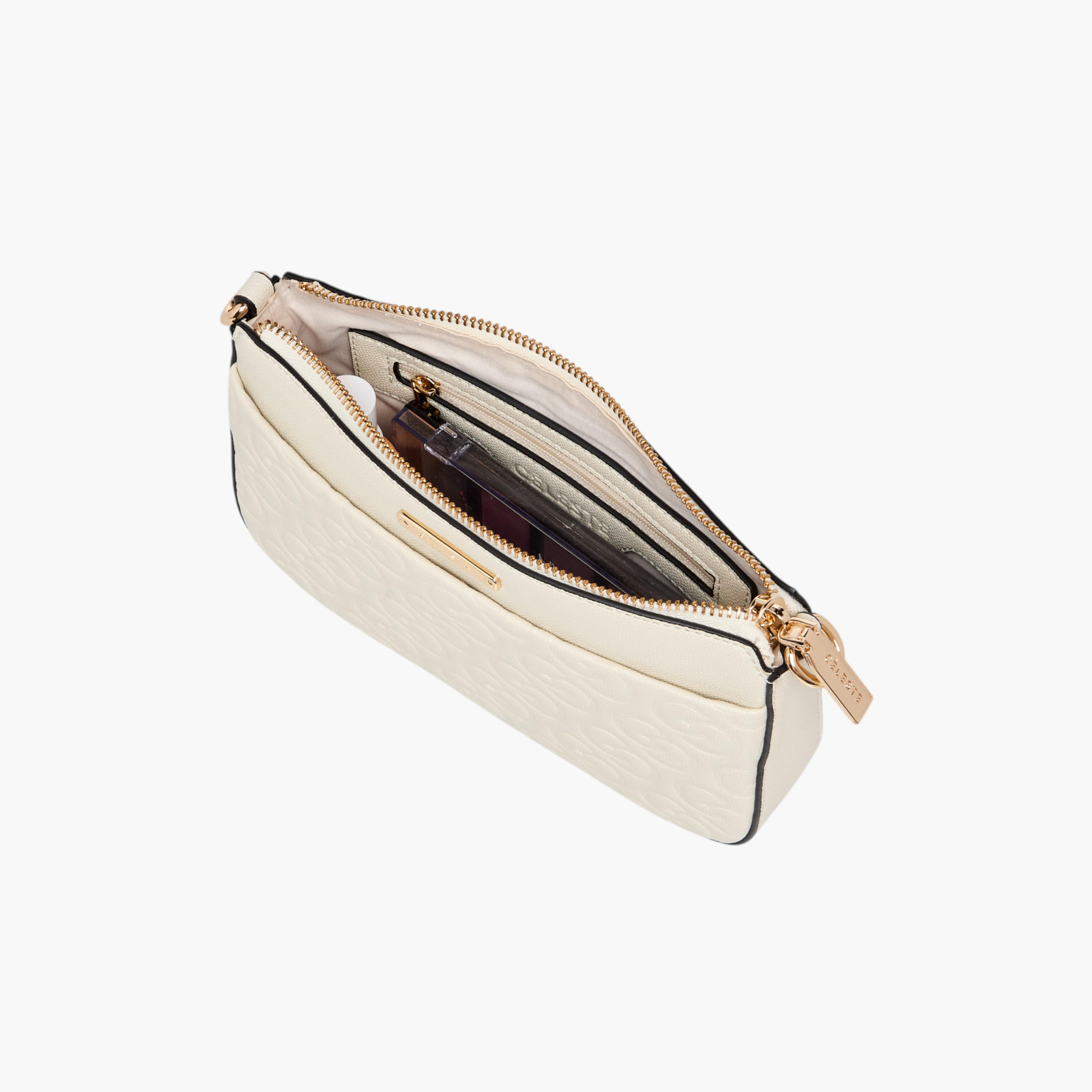 Celeste Monogram Embossed Crossbody Bag with Detachable Chain Strap and Zip Closure-women-bagsandwallets-handbags-image-7