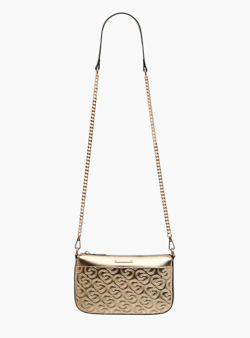 Celeste Monogram Embossed Crossbody Bag with Detachable Chain Strap-women-bagsandwallets-handbags-image-2