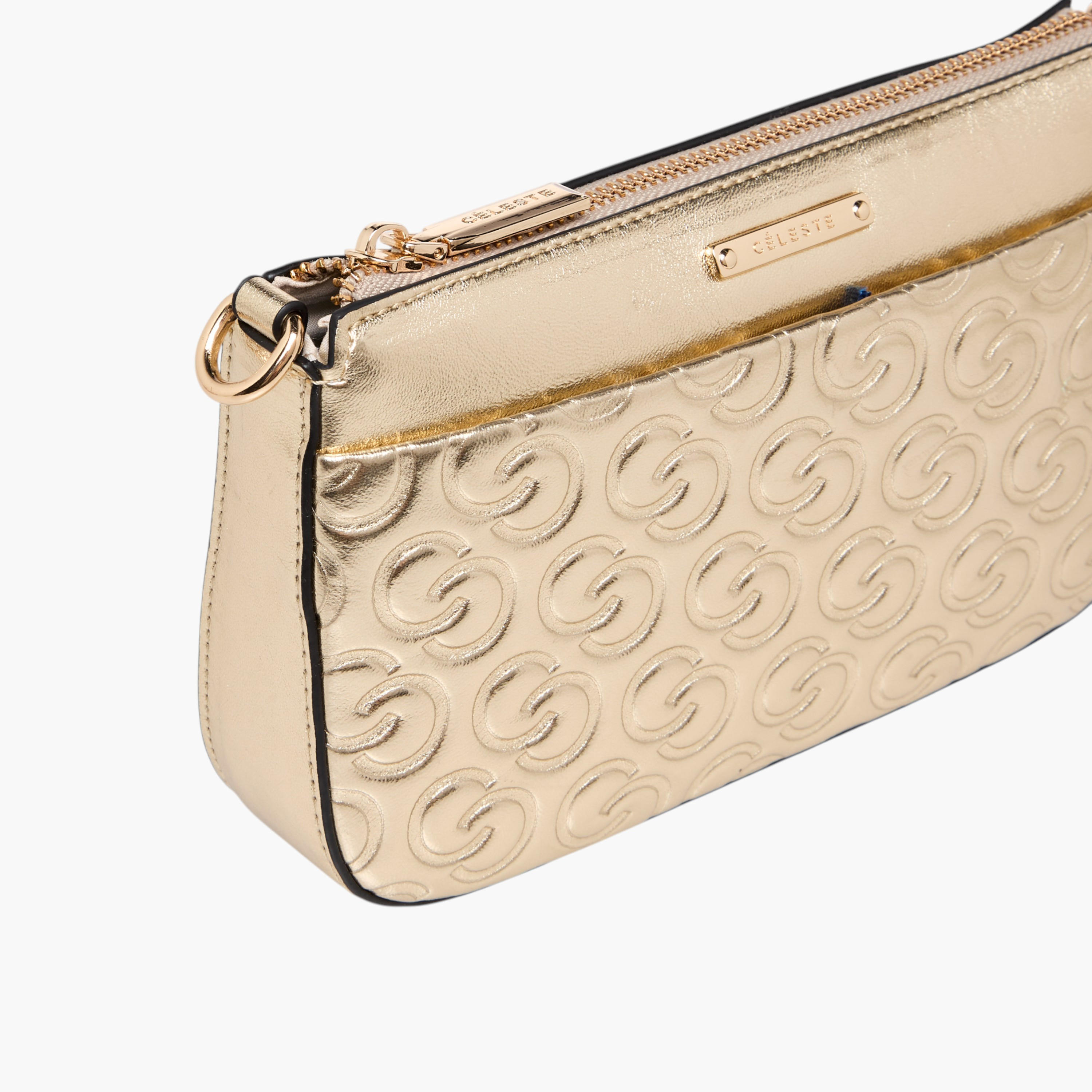 Celeste Monogram Embossed Crossbody Bag with Detachable Chain Strap-women-bagsandwallets-handbags-image-3