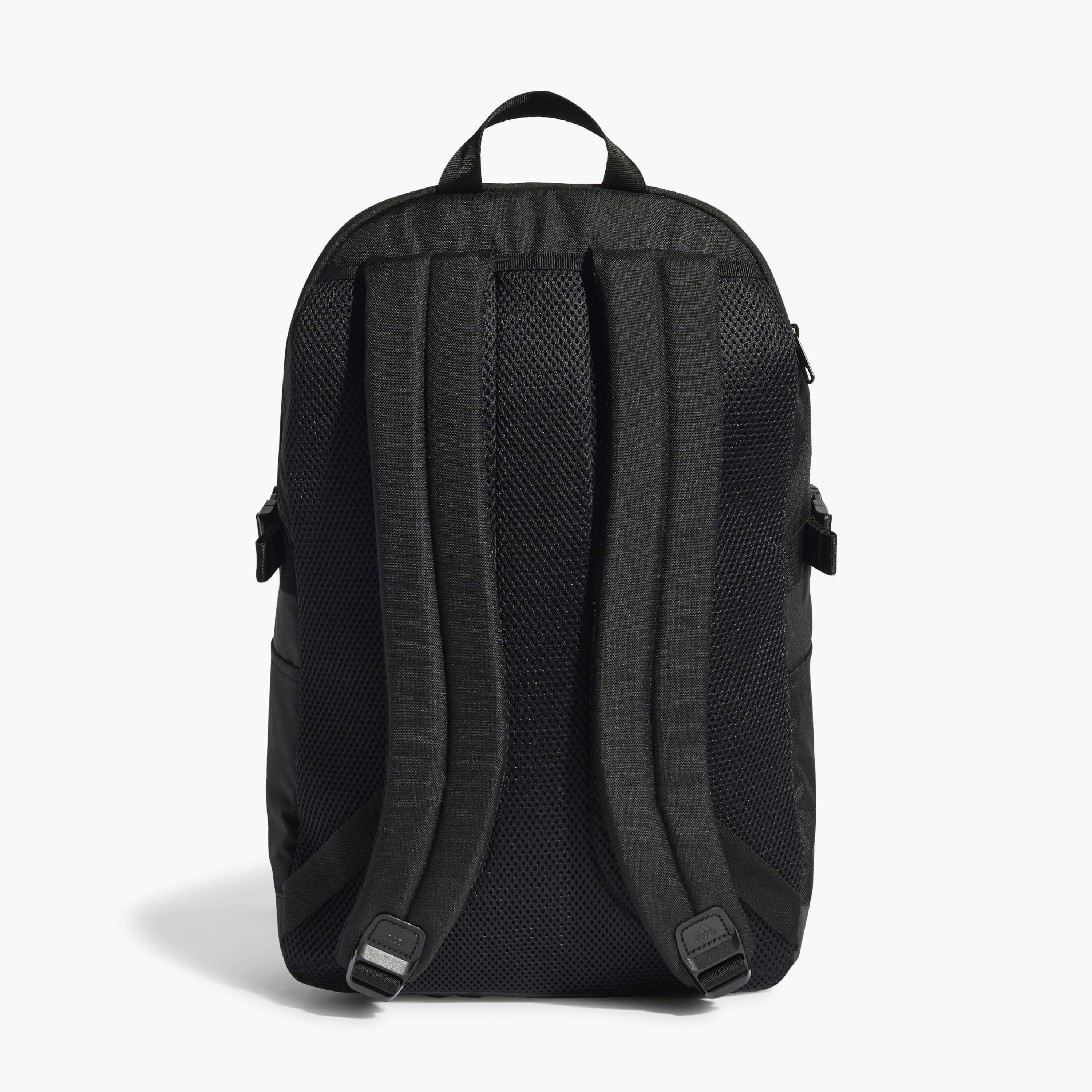adidas Logo Print School Backpack with Adjustable Straps and Zip Closure -19x30x46 cm-school-bagsandbackpacks-backpacks-image-6