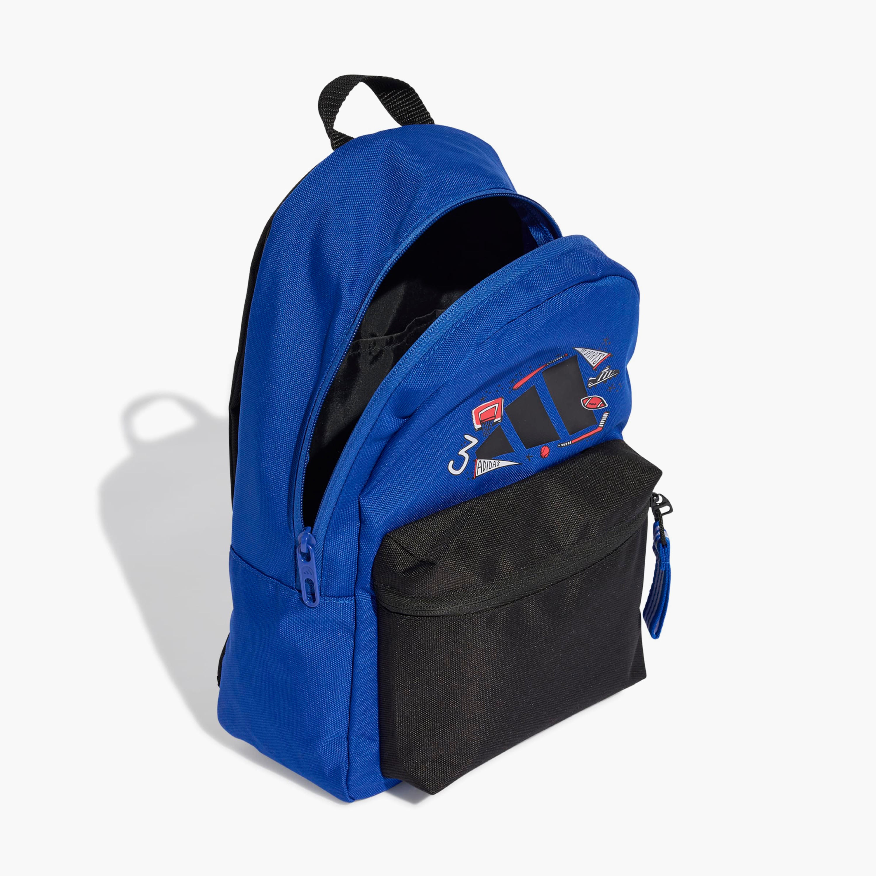 adidas Printed School Backpack with Adjustable Shoulder Straps and Zip Closure - 19x30x46 cm-school-bagsandbackpacks-backpacks-image-3