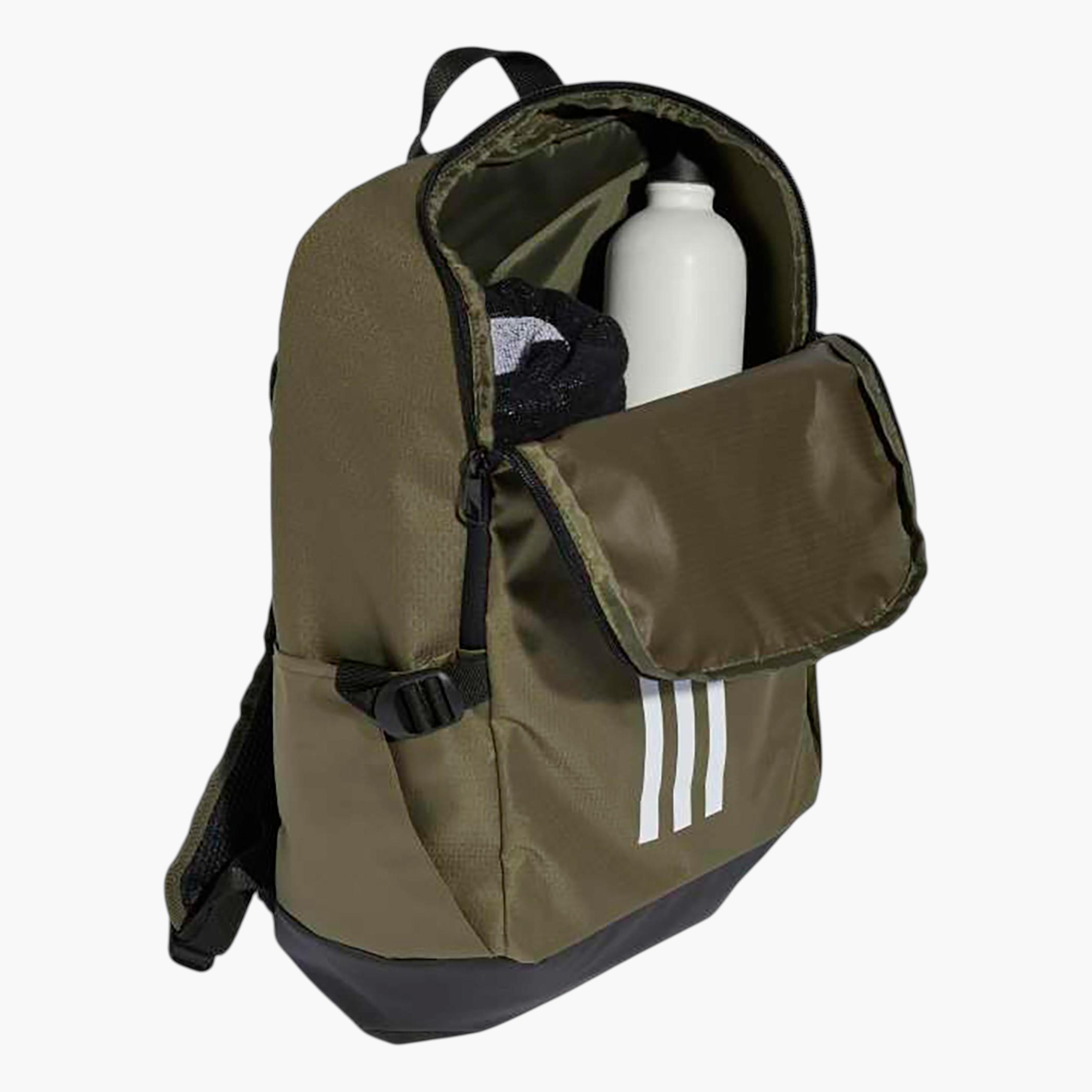 adidas Logo Print School Backpack with Adjustable Straps and Zip Closure - 16x30x46 cm-school-bagsandbackpacks-backpacks-image-3
