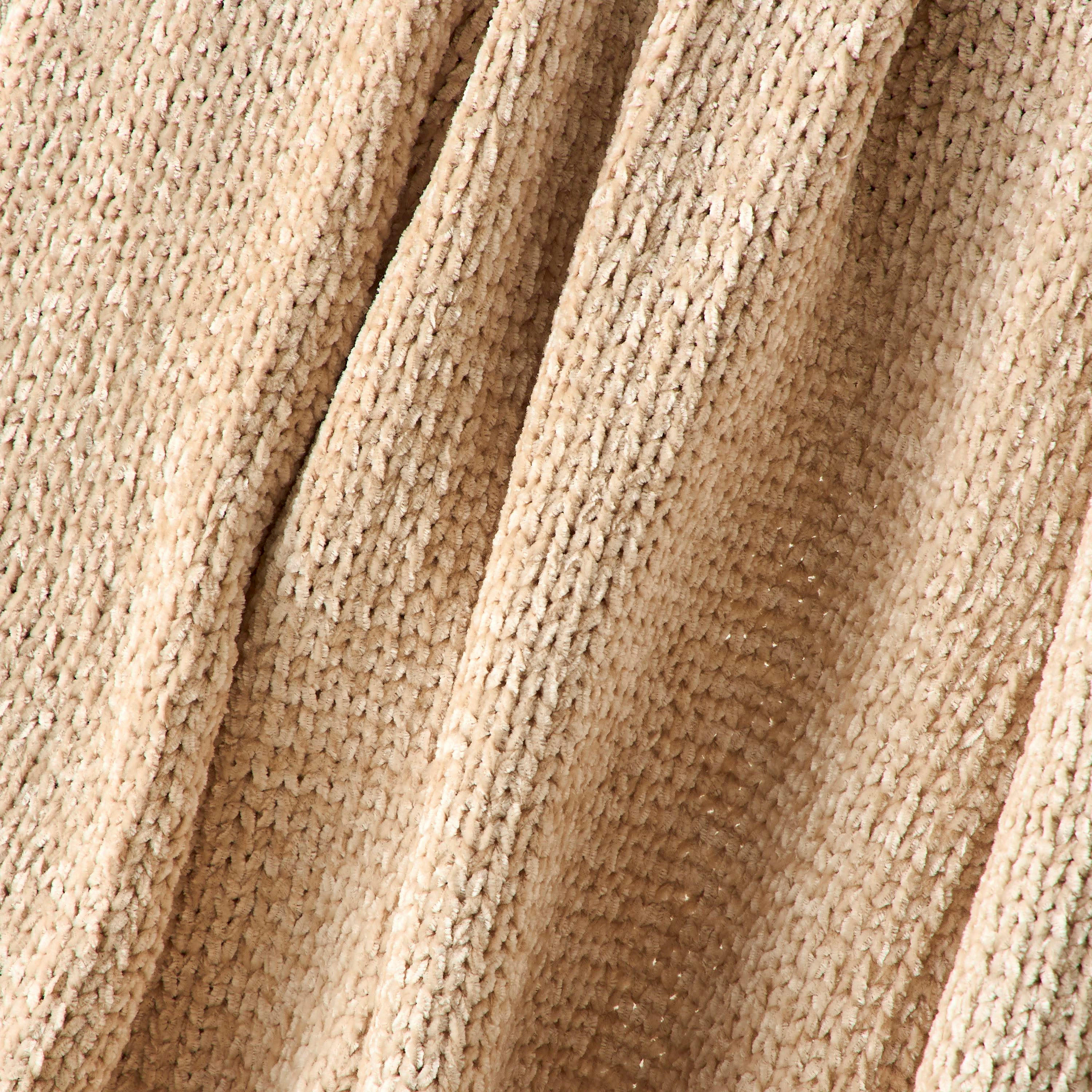 Knitted Chenille Throw - 127x152 cms-household-cushionsandthrows-throwsandblankets-throws-image-3