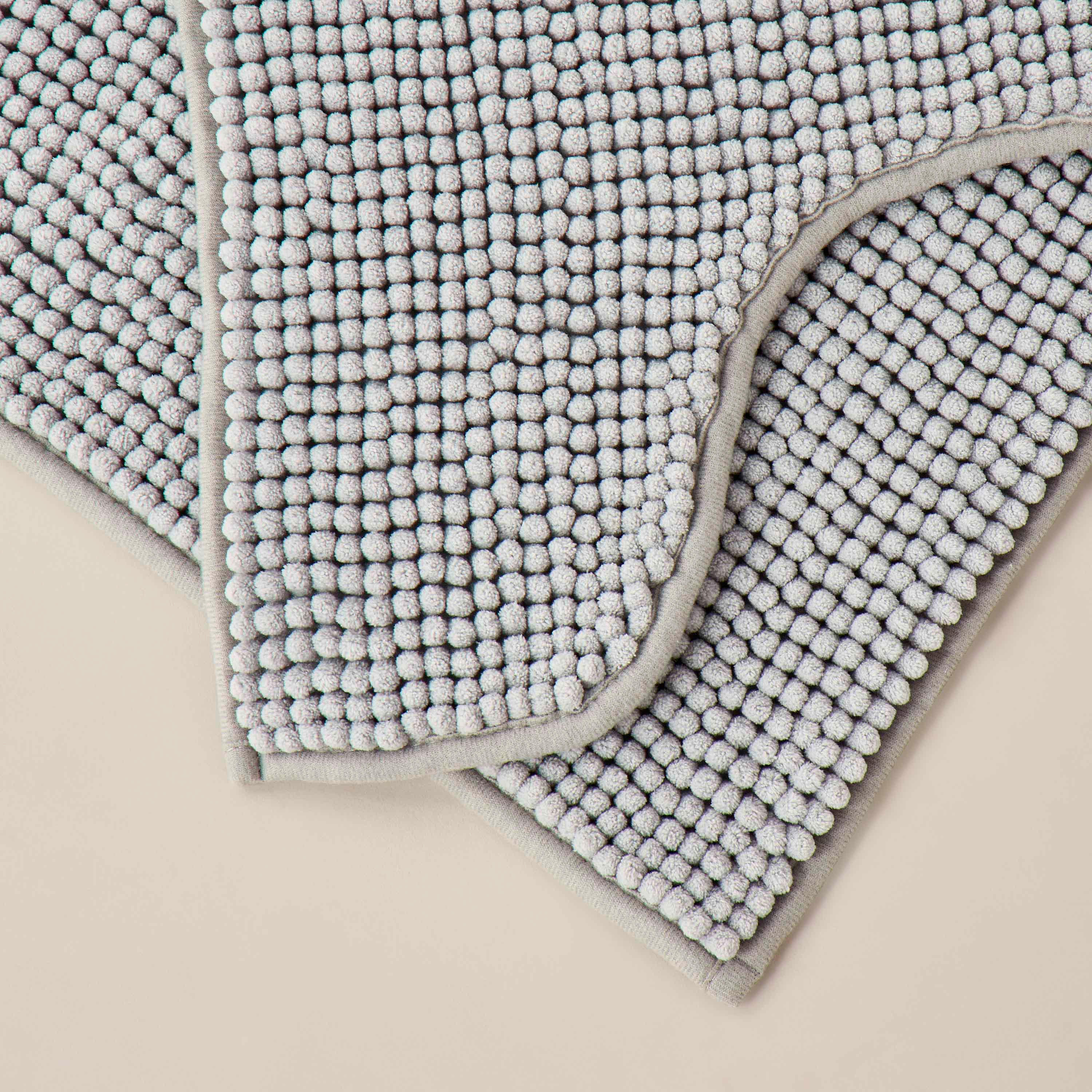 Chenille Loop 2-Piece Textured Anti-Slip Bath Mat Set-household-bathandlaundry-bathlinen-bathmatsandtubmats-image-4