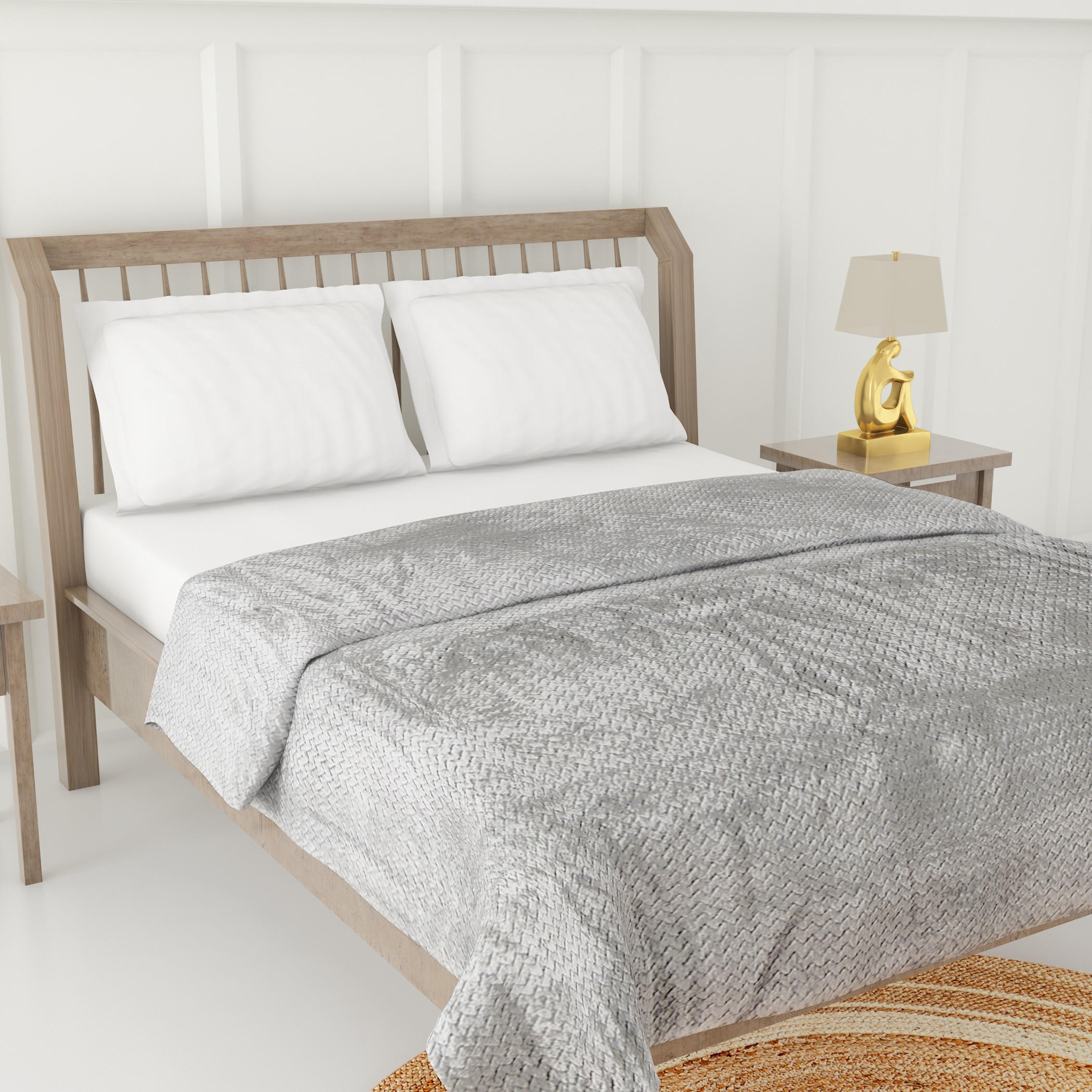 Chevron Texture Jacquard Blanket - 150x200 cms-household-cushionsandthrows-throwsandblankets-blankets-image-3