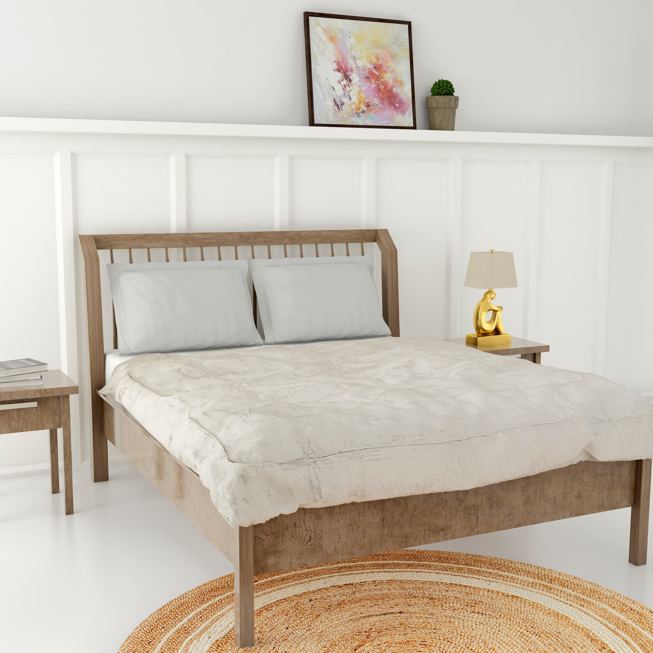 طقم لحاف بارز الملمس 3 قطع - 220x240 سم-household-bedding-comfortersandbedspreads-comforters-image-2