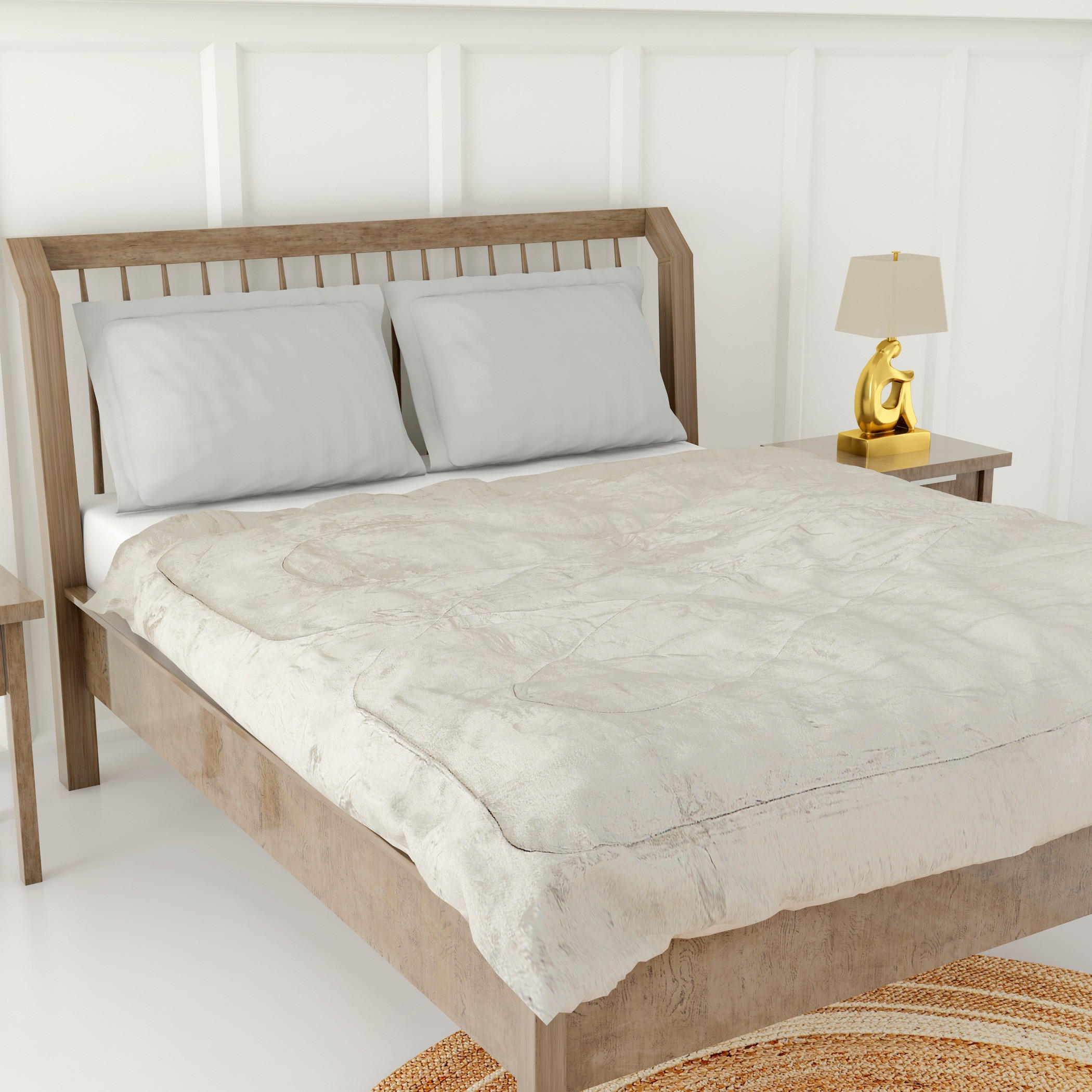 Textured 3-Piece Comforter Set - 220x240 cms-household-bedding-comfortersandbedspreads-comforters-image-3