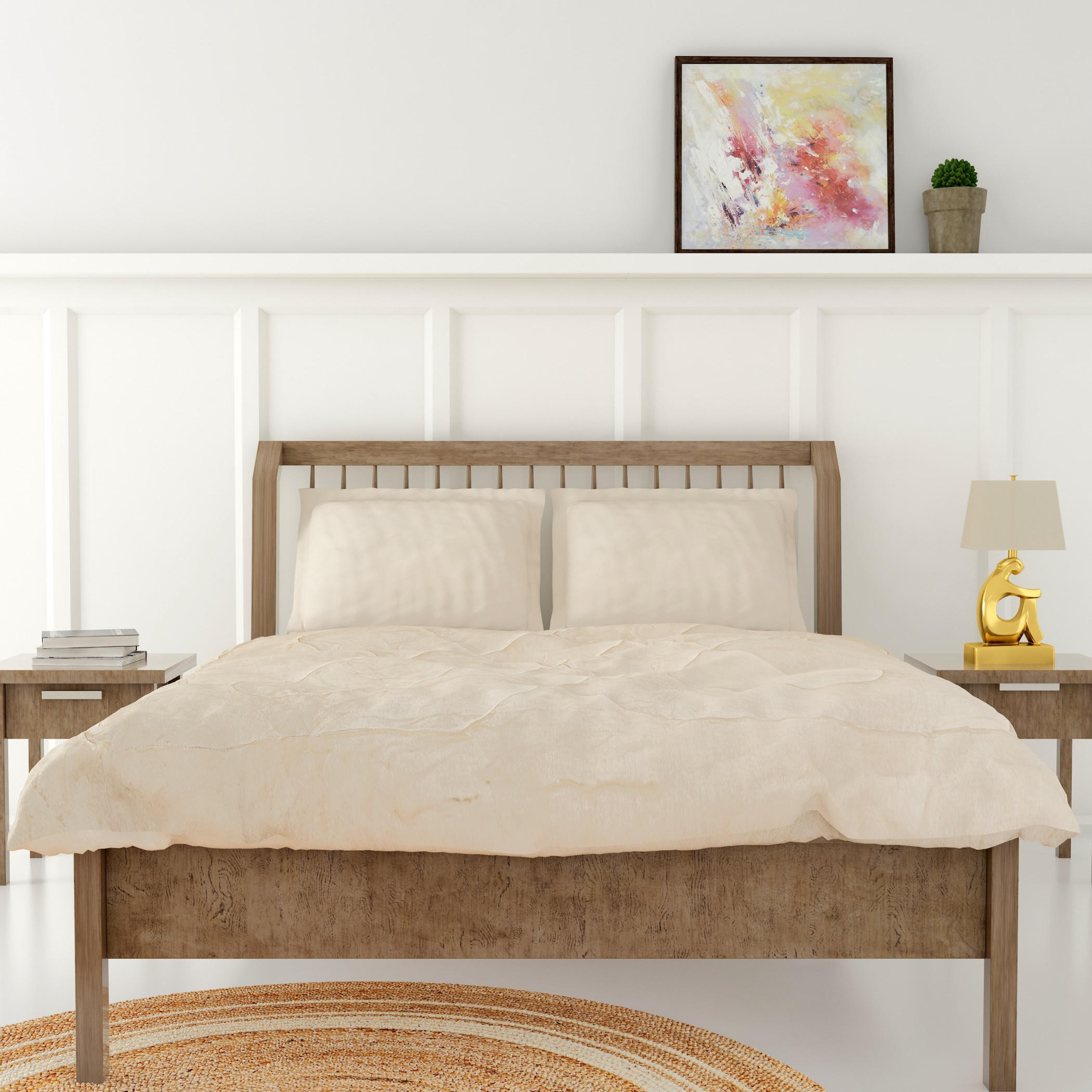 Textured 3-Piece Comforter Set - 220x240 cms-household-bedding-comfortersandbedspreads-comforters-image-1
