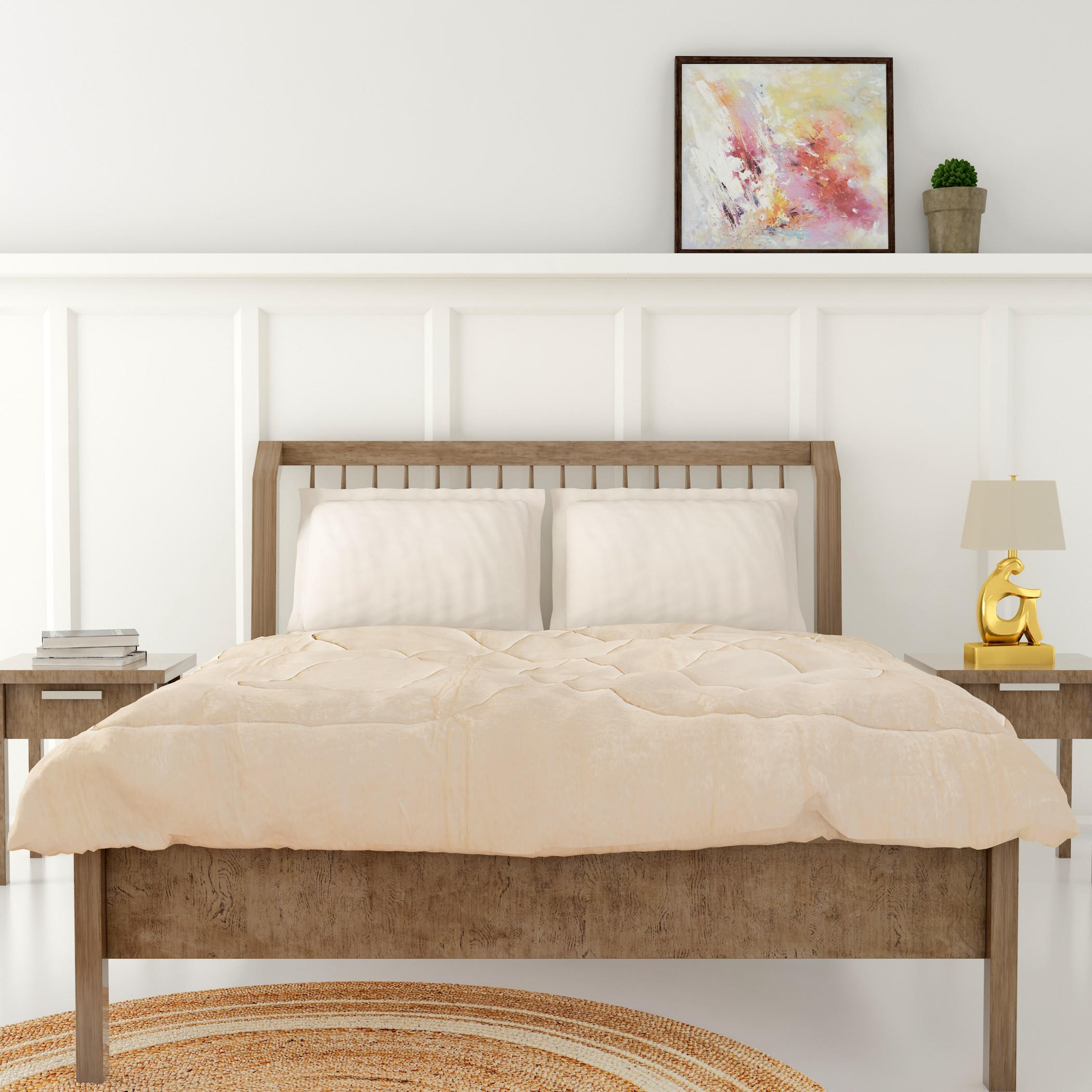 Textured 3-Piece Comforter Set - 240x260 cms-household-bedding-comfortersandbedspreads-comforters-image-1