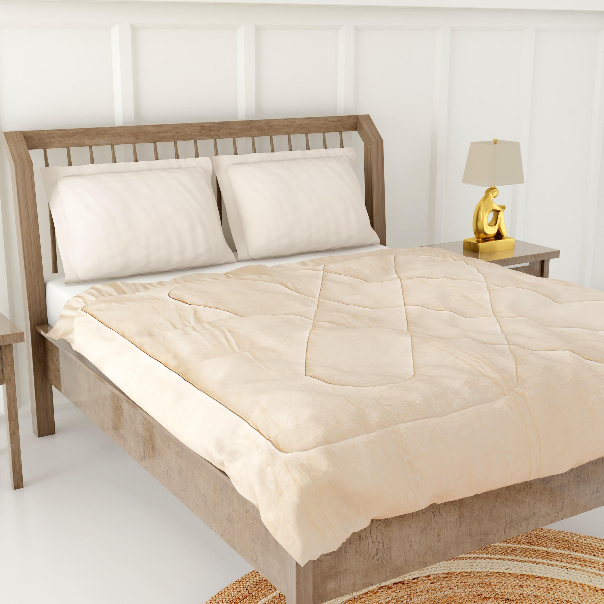 Textured 3-Piece Comforter Set - 240x260 cms-household-bedding-comfortersandbedspreads-comforters-image-3
