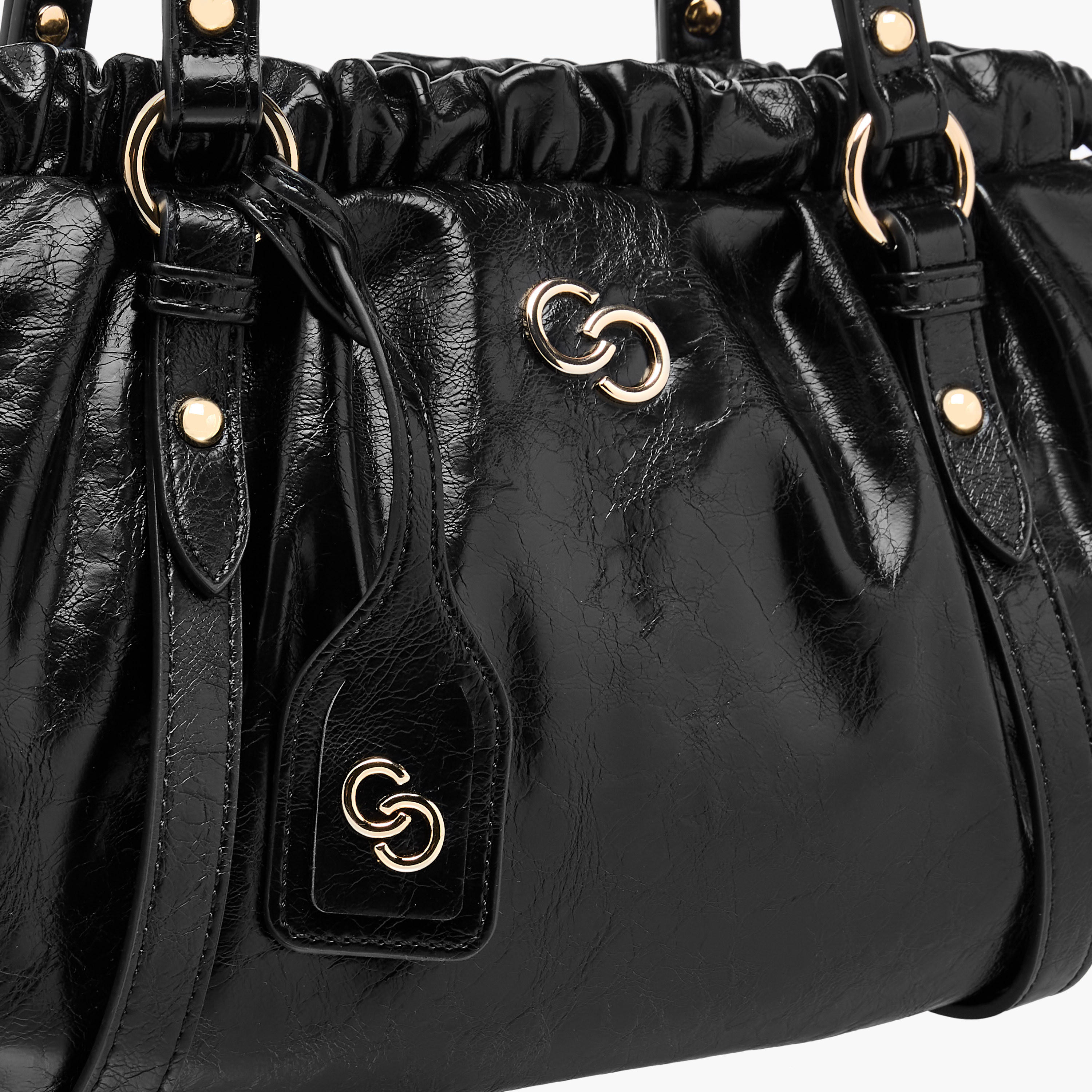 Celeste Solid Shoulder Bag with Ruched Detail-women-bagsandwallets-handbags-image-5
