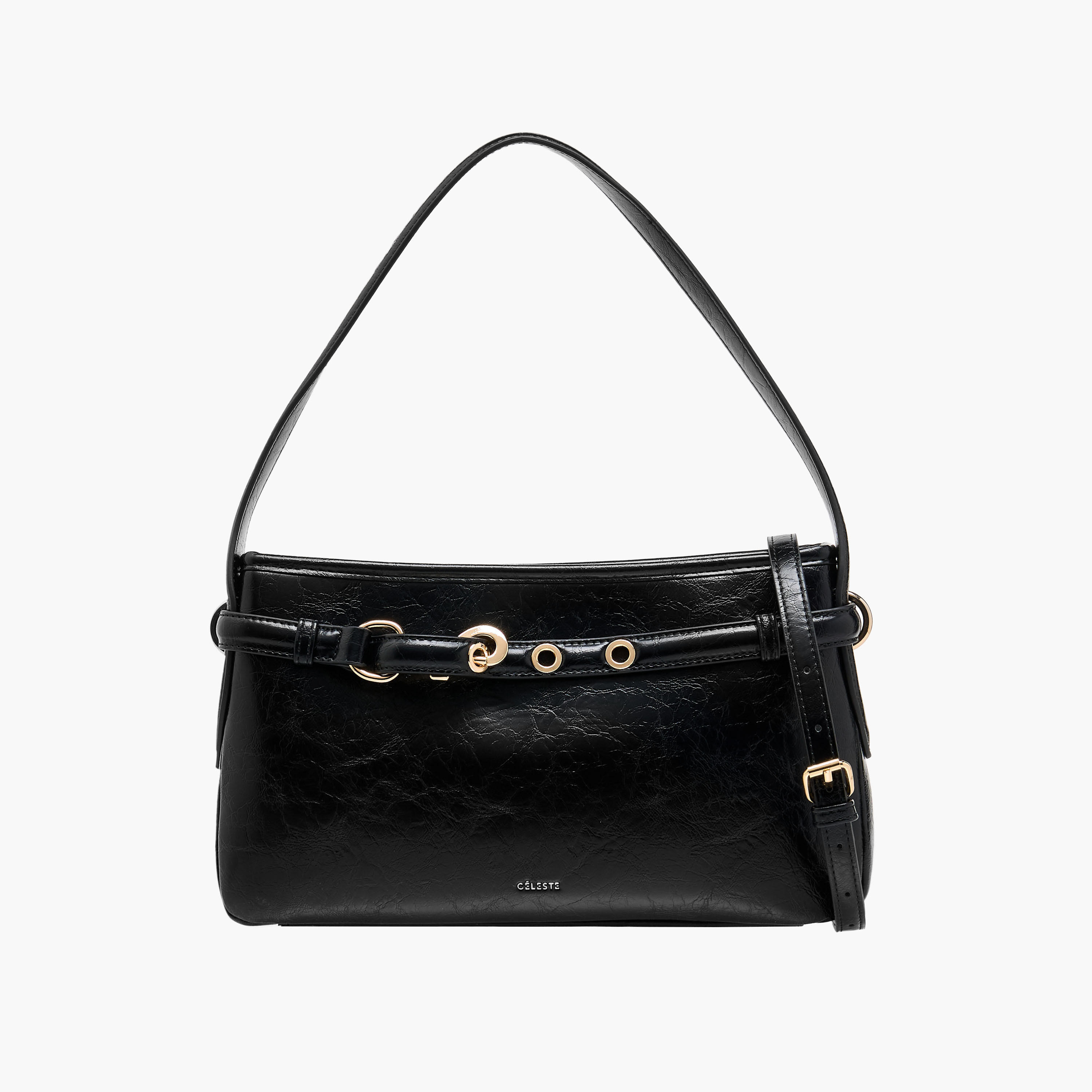 شنطة كتف سادة بمقابض مزدوجة من سيليست-women-bagsandwallets-handbags-image-1